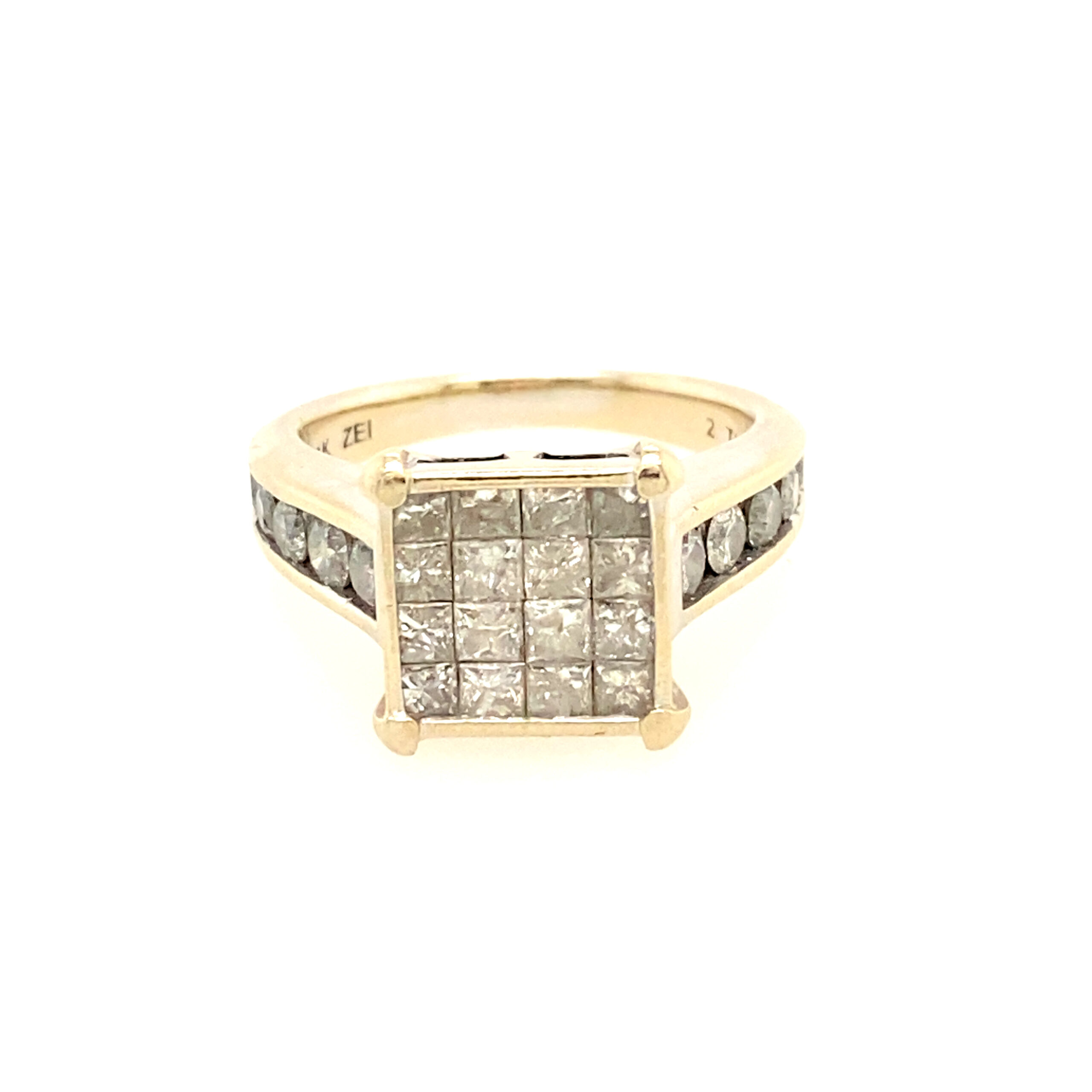 14k 2 Carat Diamond Ring