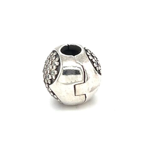 Pandora Round Heart Cz Clip Charm - Image 2