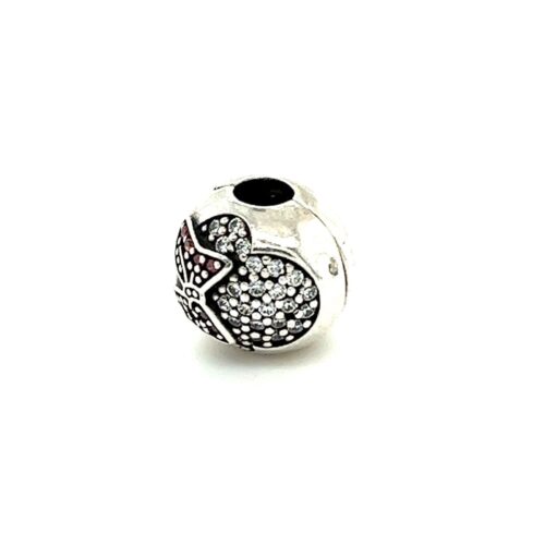 Pandora Pave Cz Minnie Mouse Clip Charm - Image 3