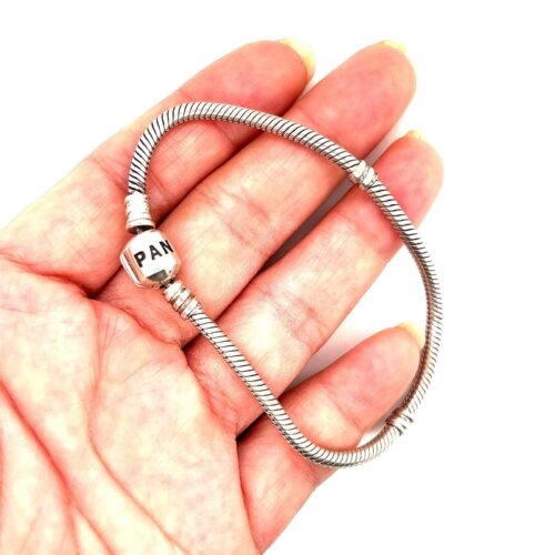 Pandora Old Design Snake Bracelet (8") - Image 3