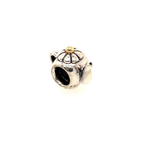 Pandora Two-Tone Teapot Charm - Image 2