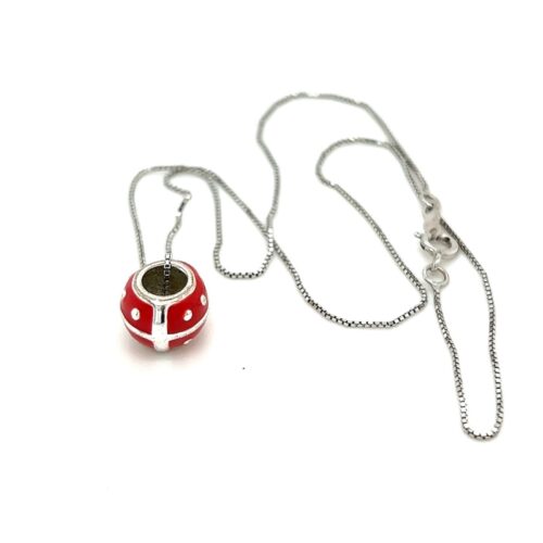 925 Chain with Ladybug Charm - Image 3