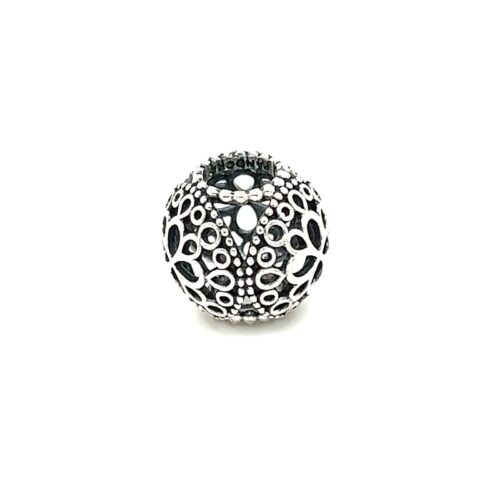 Pandora Dotted Flower Charm - Image 3