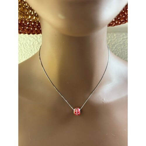 925 Chain with Ladybug Charm - Image 4