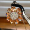 Gorgeous Sterling Silver 925 Sunflower Necklace - Image 4