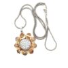 Gorgeous Sterling Silver 925 Sunflower Necklace - Image 5