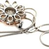 Gorgeous Sterling Silver 925 Sunflower Necklace - Image 6
