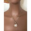 Gorgeous Sterling Silver 925 Sunflower Necklace - Image 8