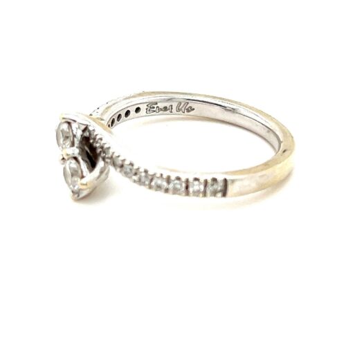 14k Gold Ever Us Diamond Ring - Image 6