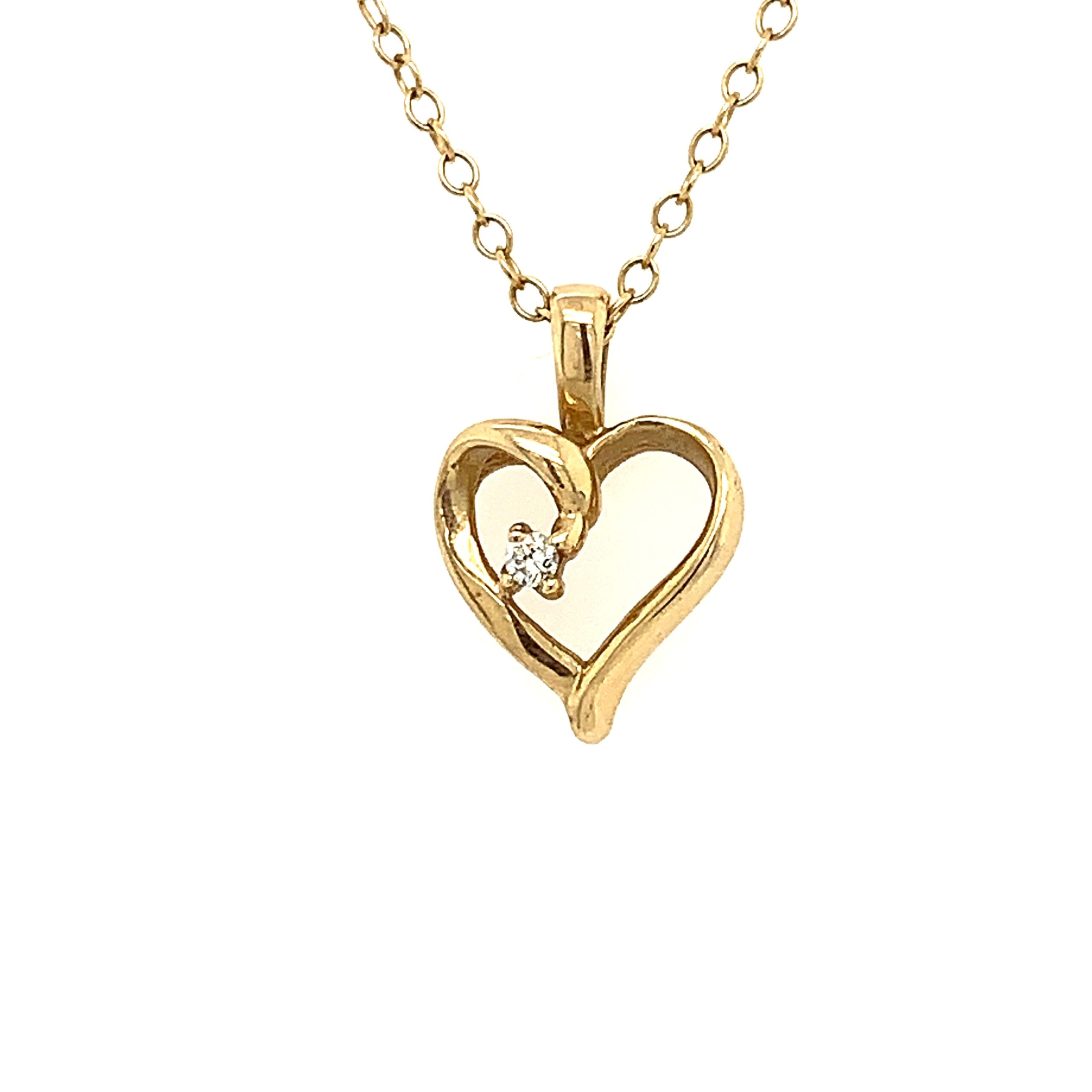 14k Diamond necklace