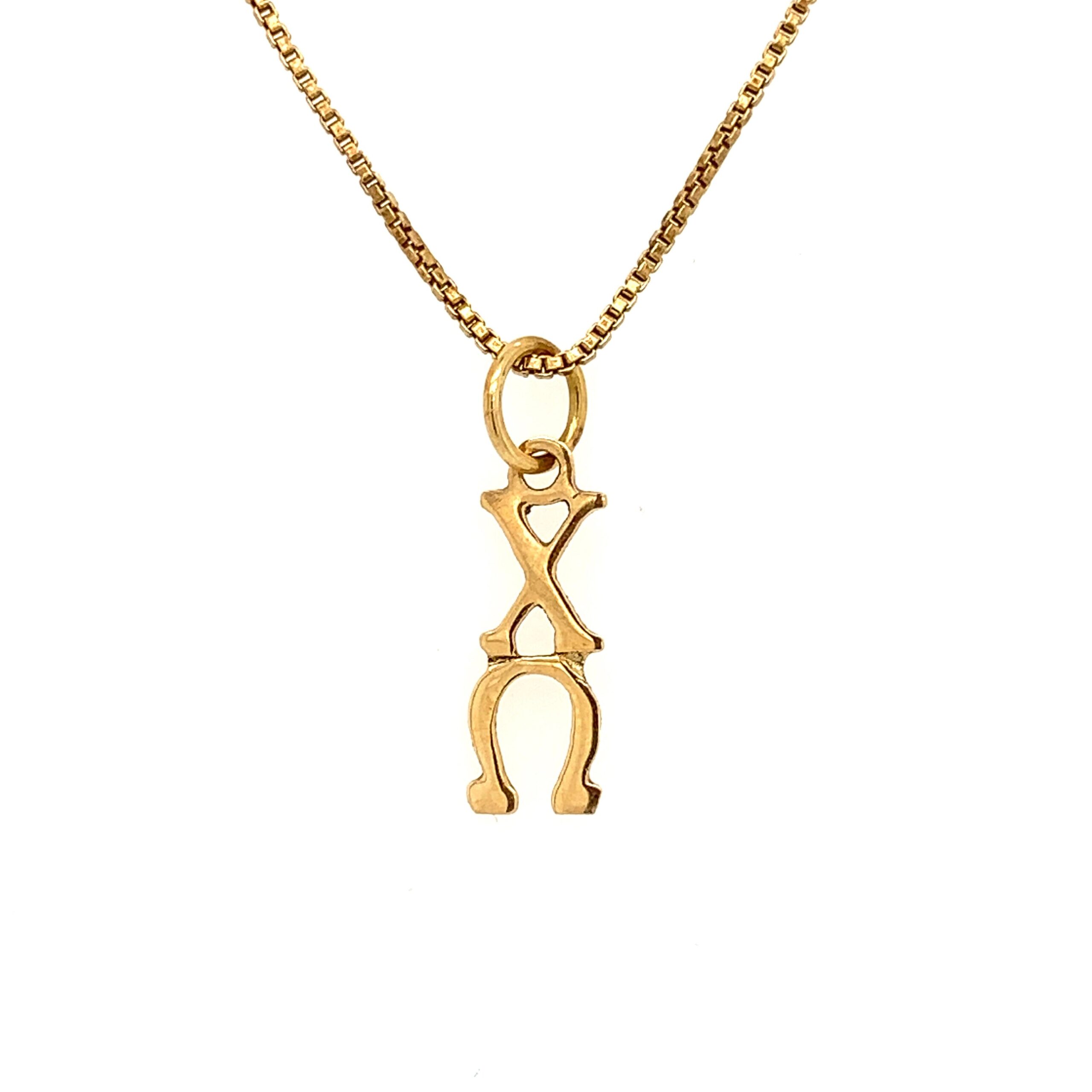 925/14k Pendant Necklace