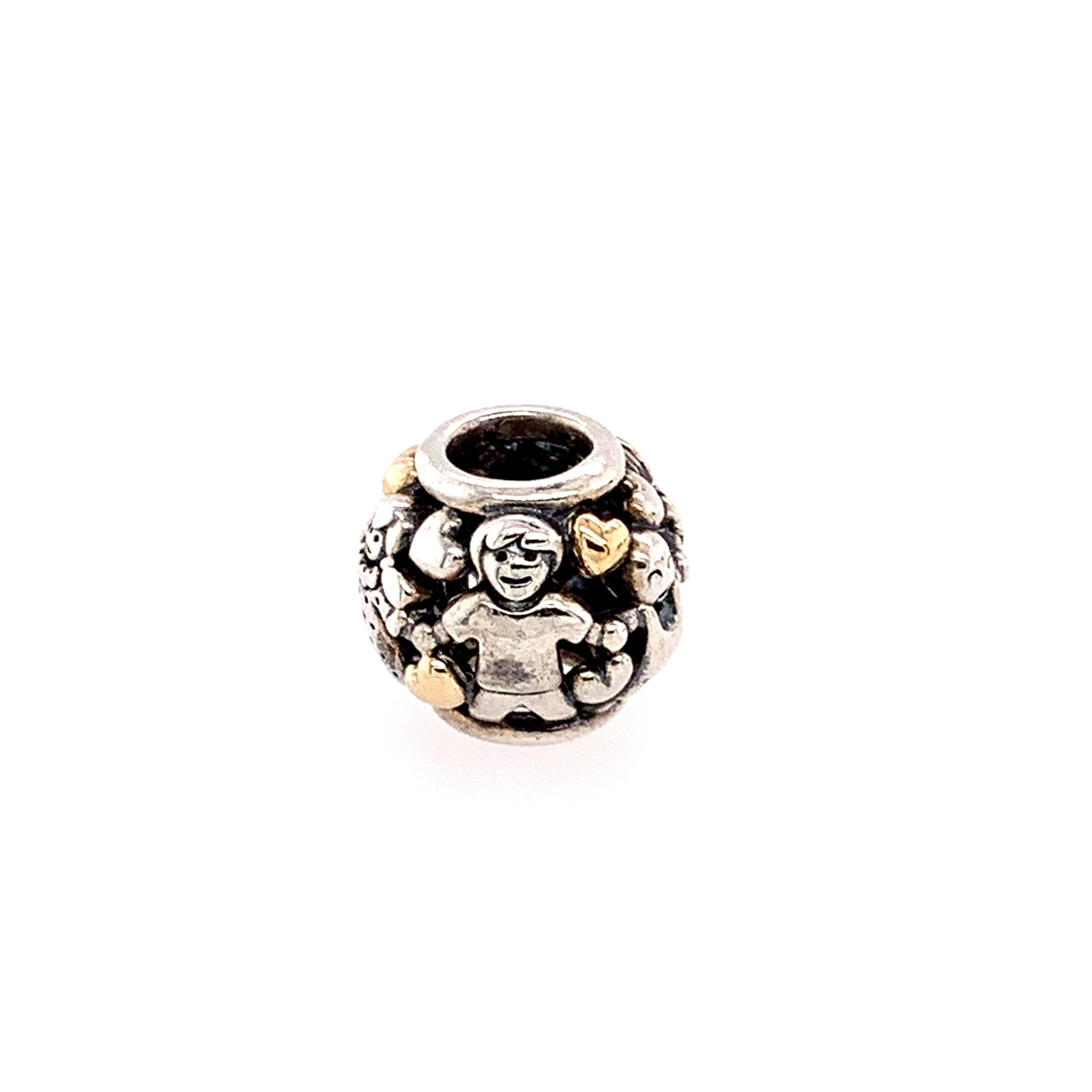 Pandora Two-Tone Family Holding Hands Charm