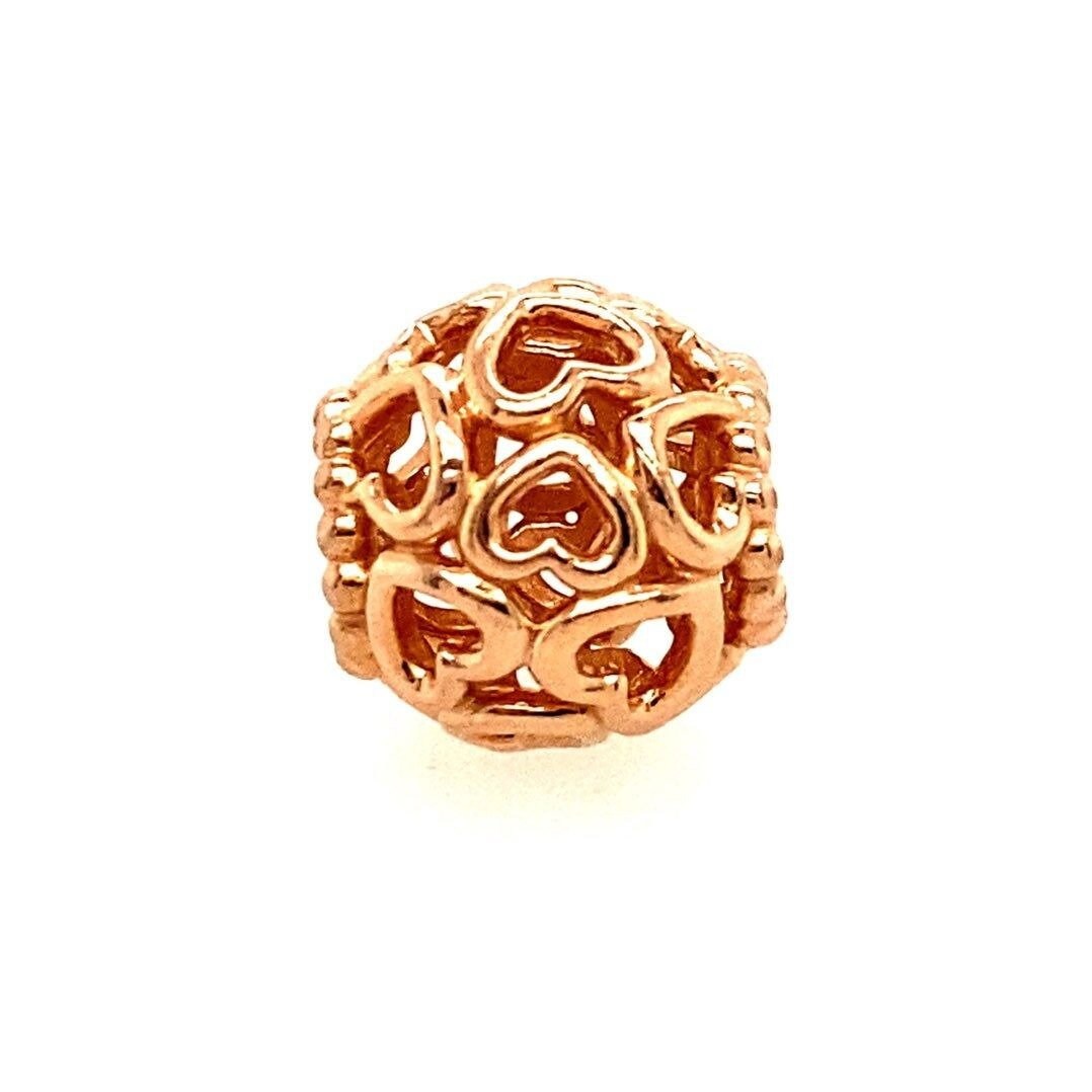 Pandora Rose Gold Open Heart Charm