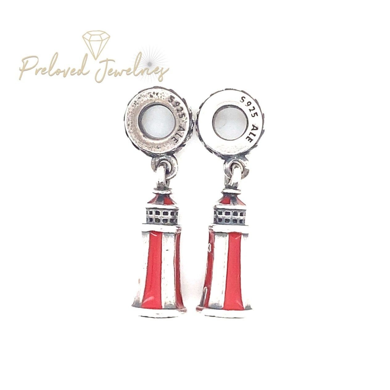 Pandora Lighthouse Red Enamel Charms