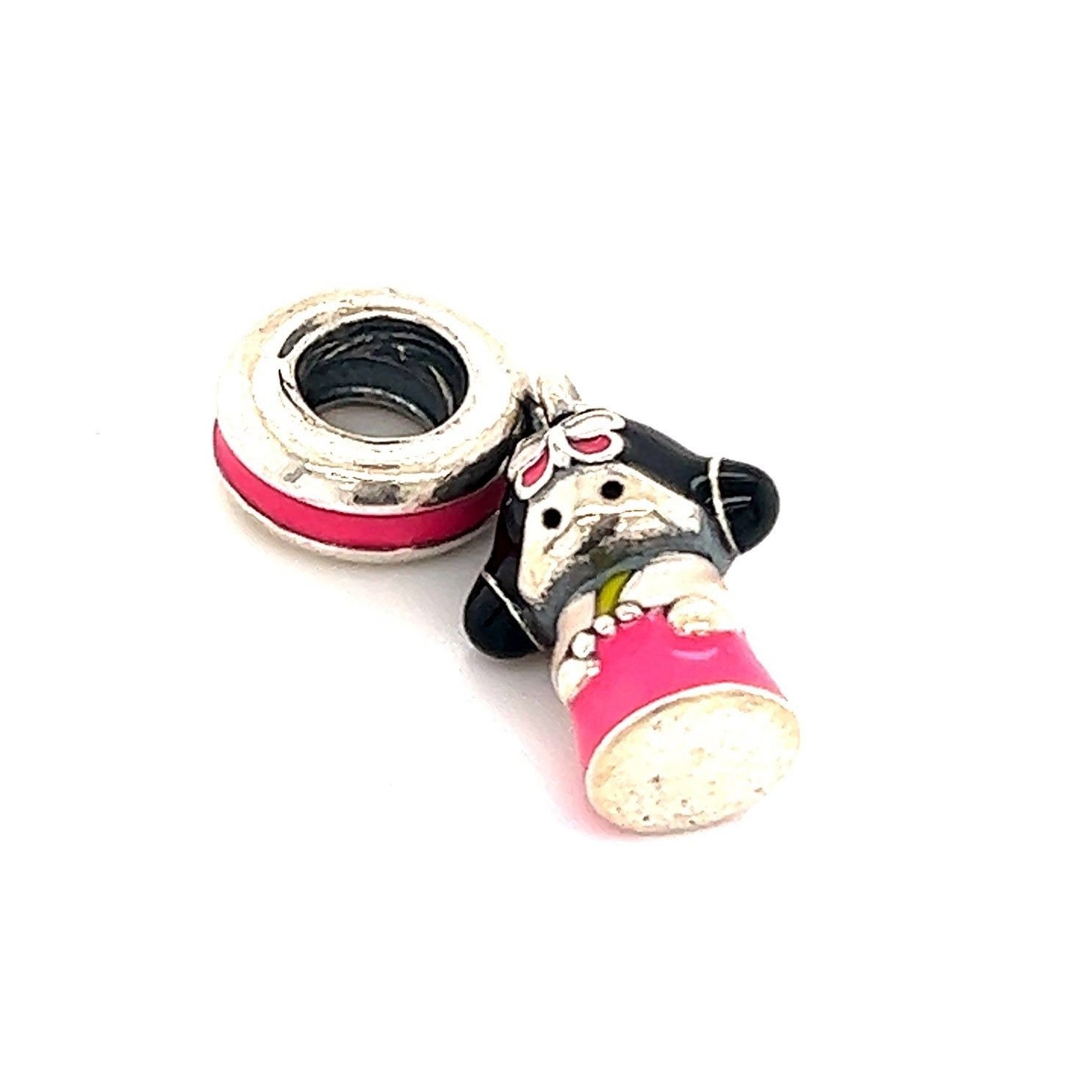 Pandora Pink Enamel Girl Charm