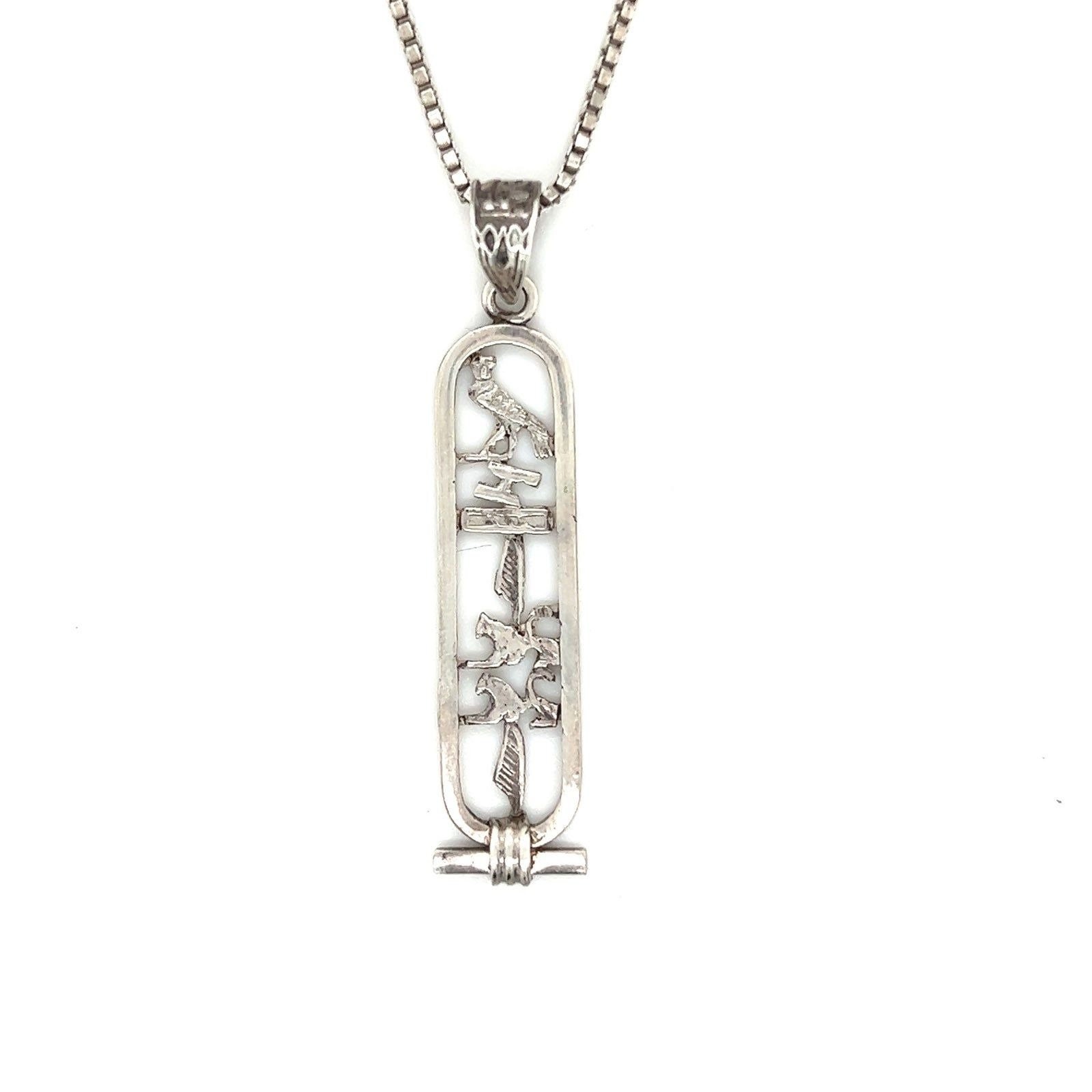 Silver Egyptian Necklace