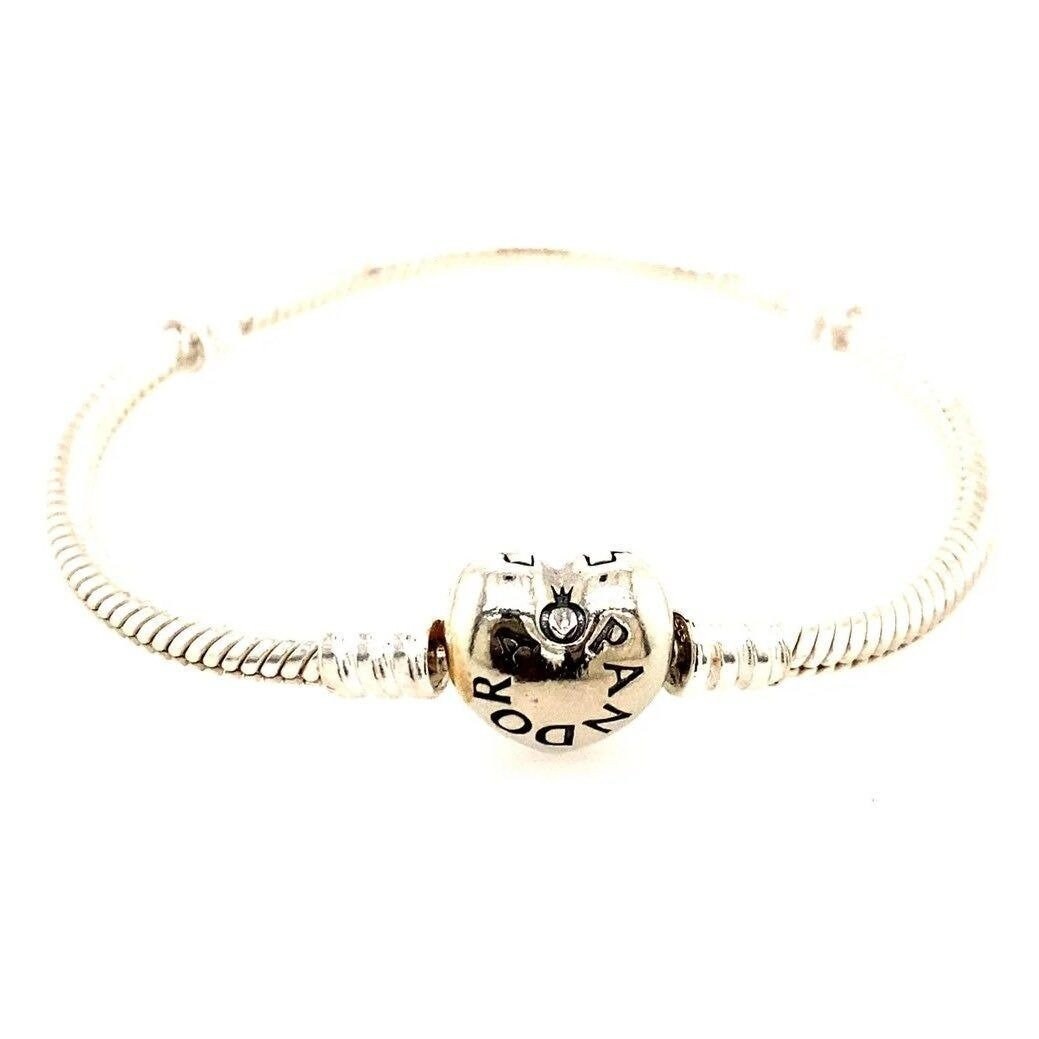 Pandora Heart Clasp Bracelet (7.25")