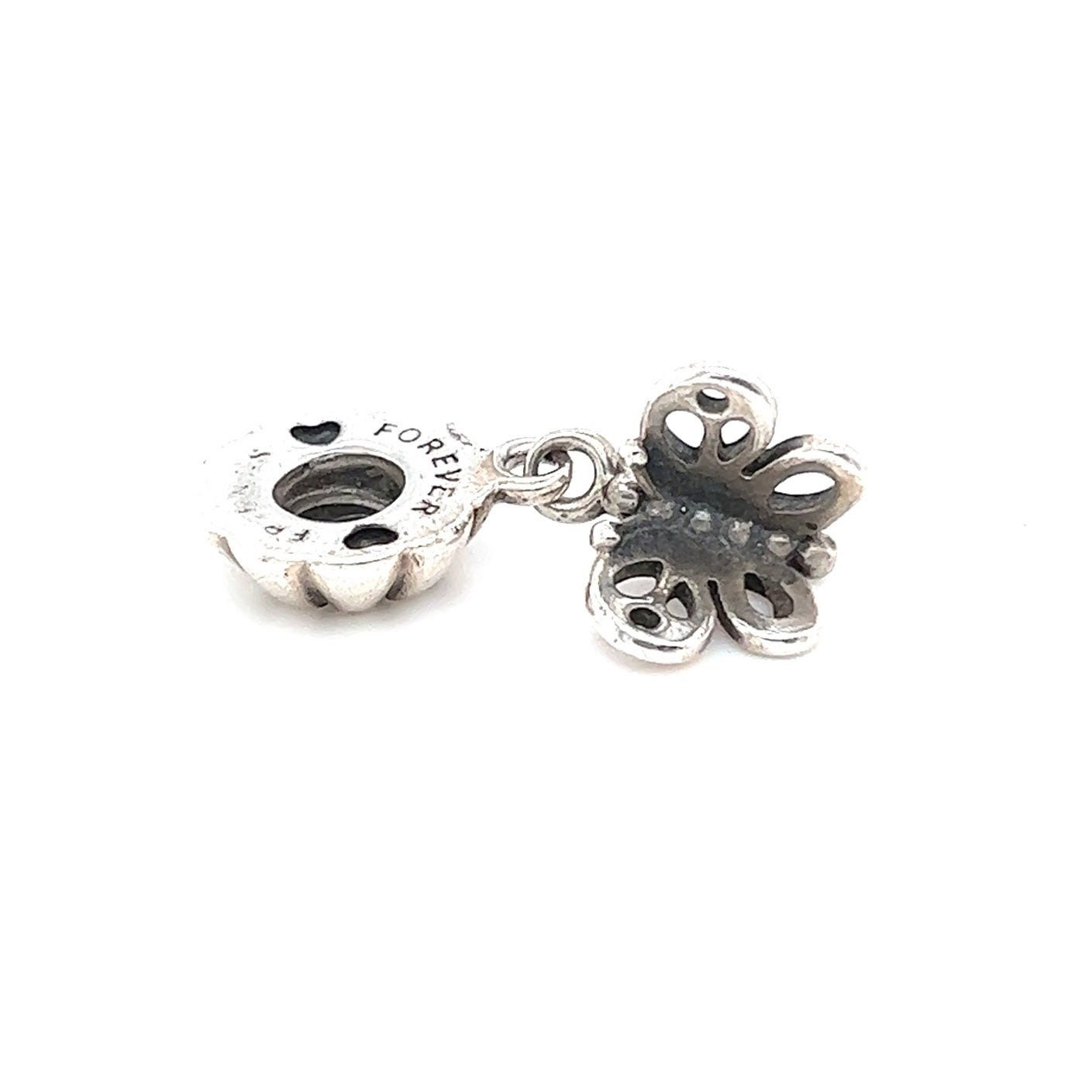 Pandora Butterfly Dangle Friends Forever Charm