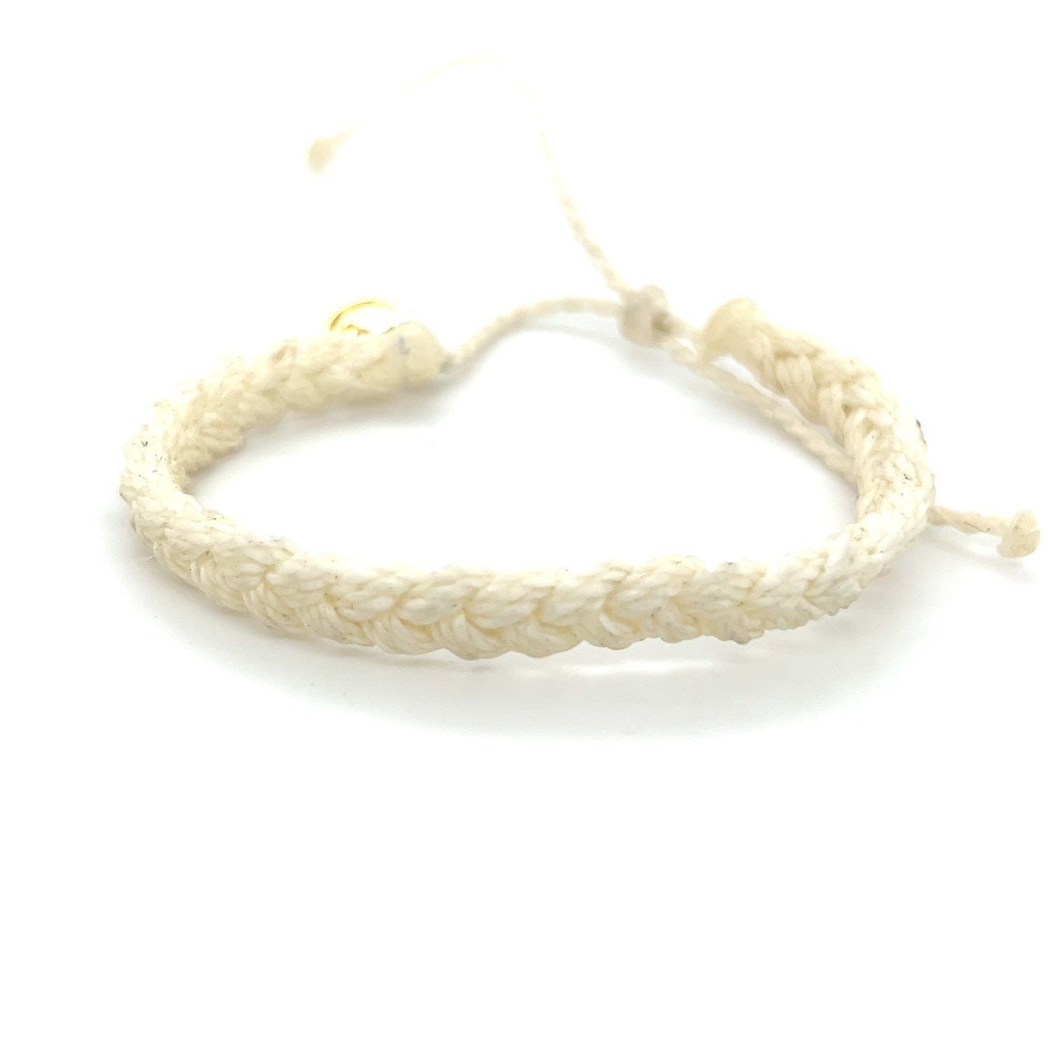 Pura Vida White Braided Bracelet