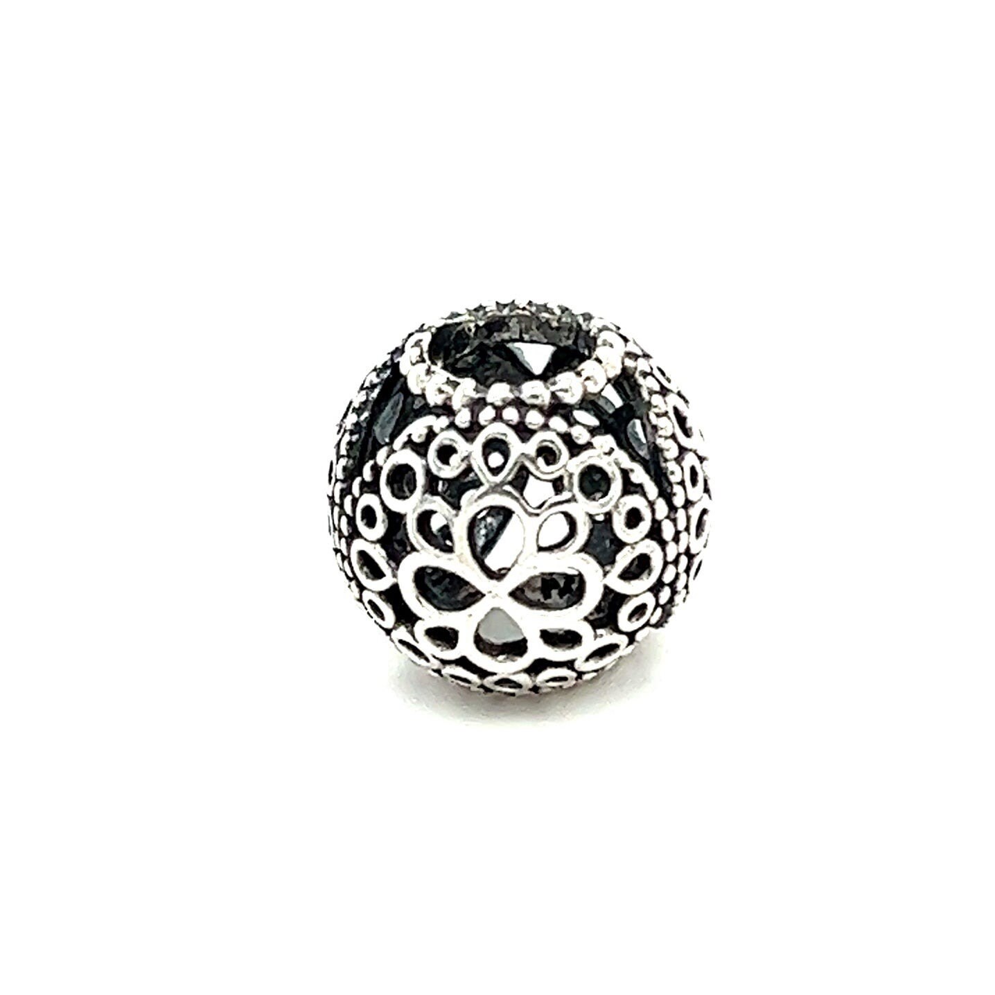 Pandora Dotted Flower Charm
