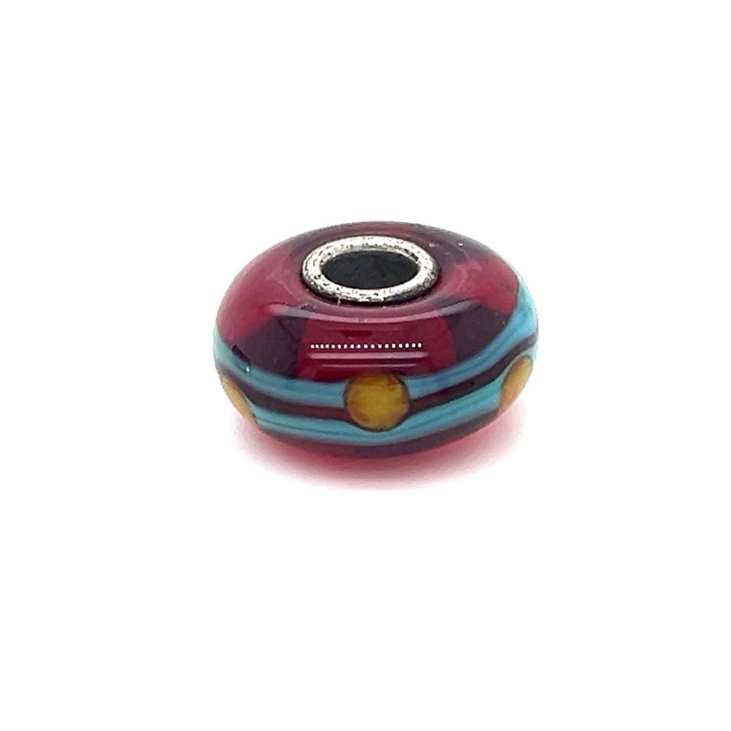 Trollbead Red China Bead