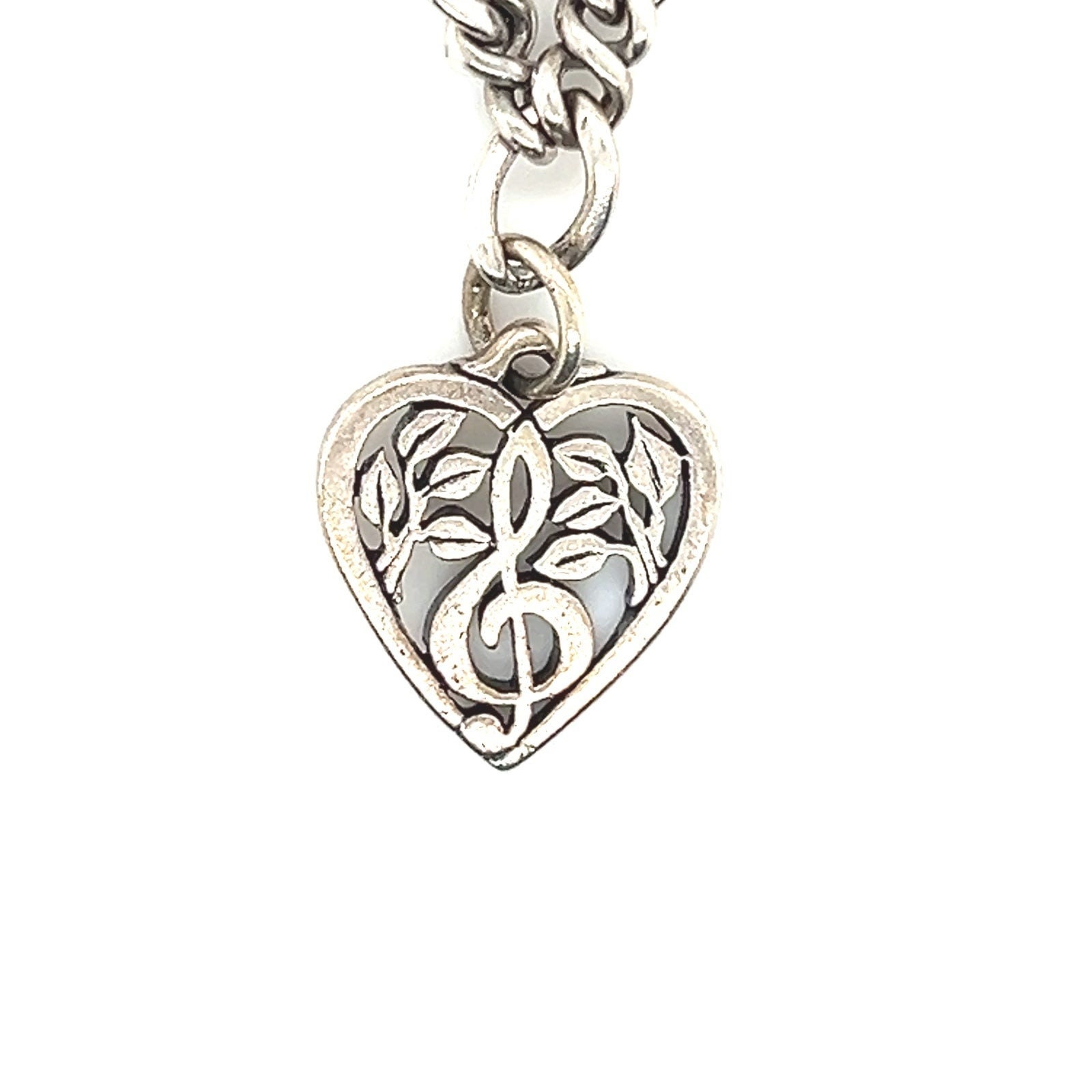 James Avery Music Note Heart Charm - Retired