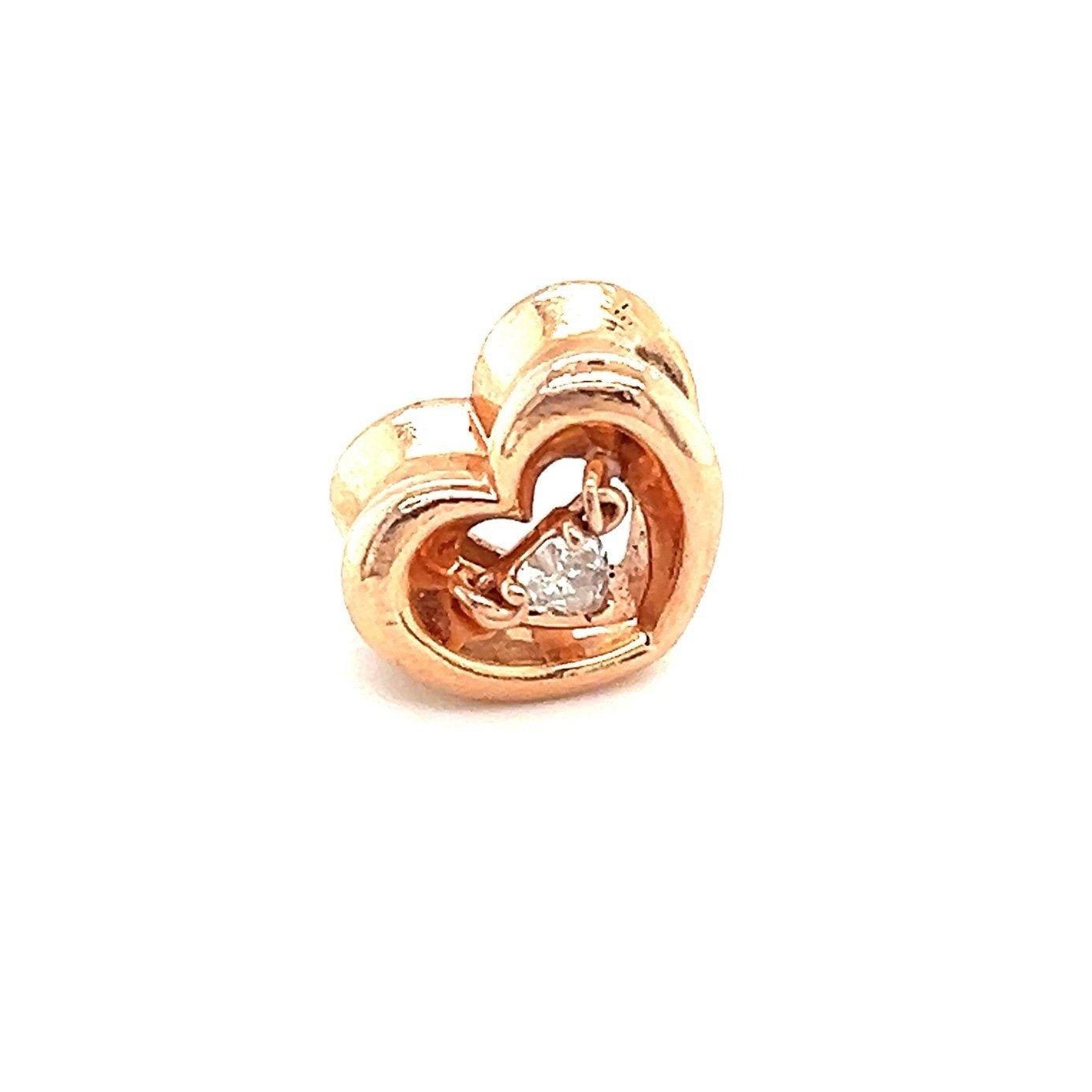 Pandora Rose Radiant Heart Floating Cz Charm