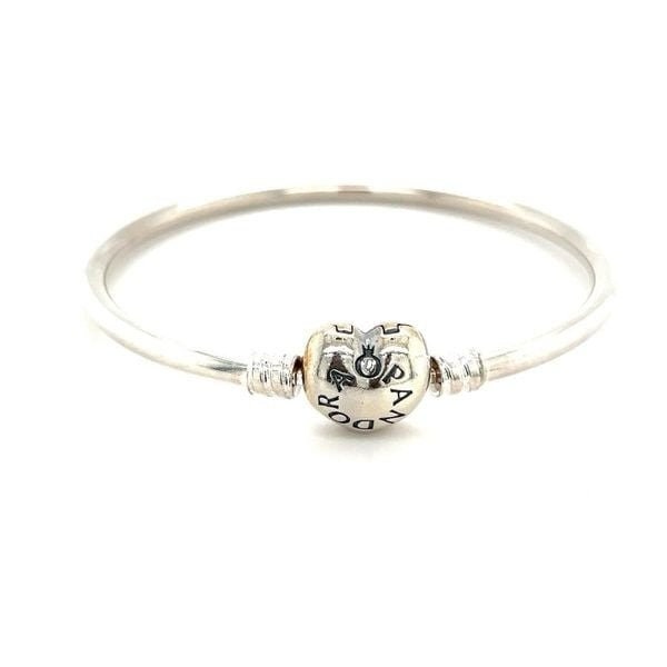 Pandora Heart Clasp Bangle
