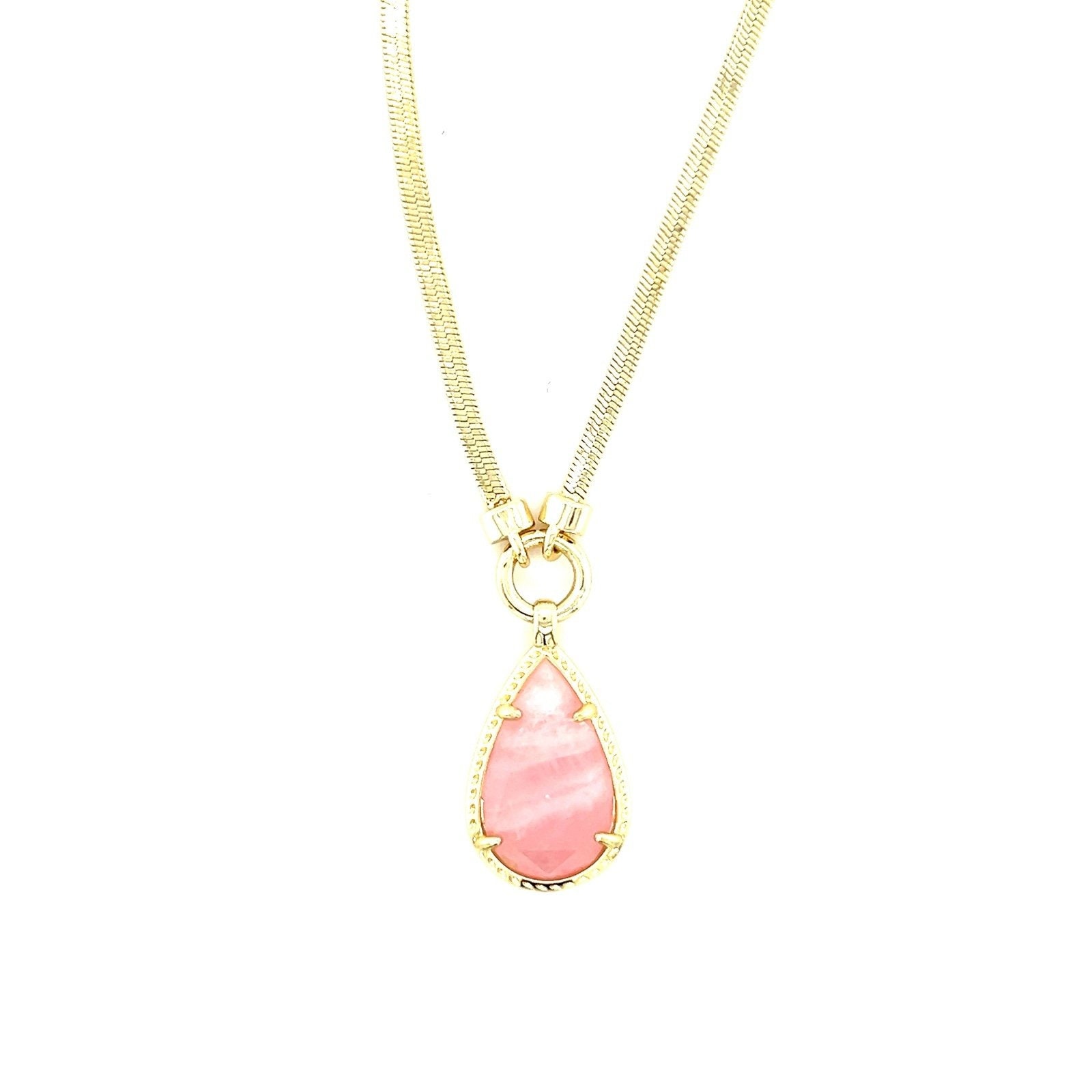 Pink Stone Necklace