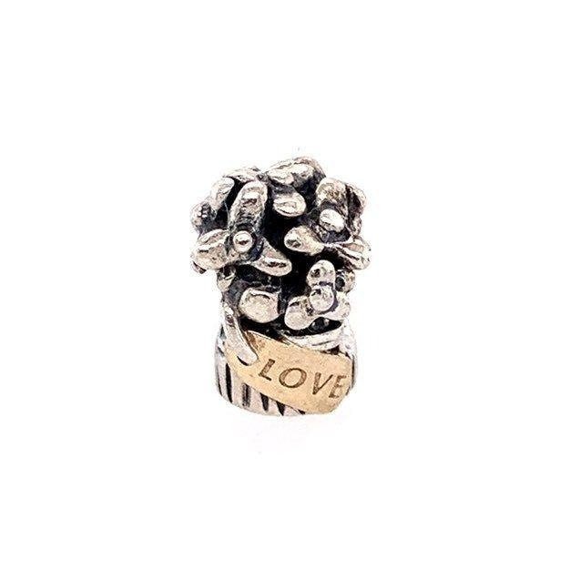 Pandora Two-Tone Love Bouquet Charm