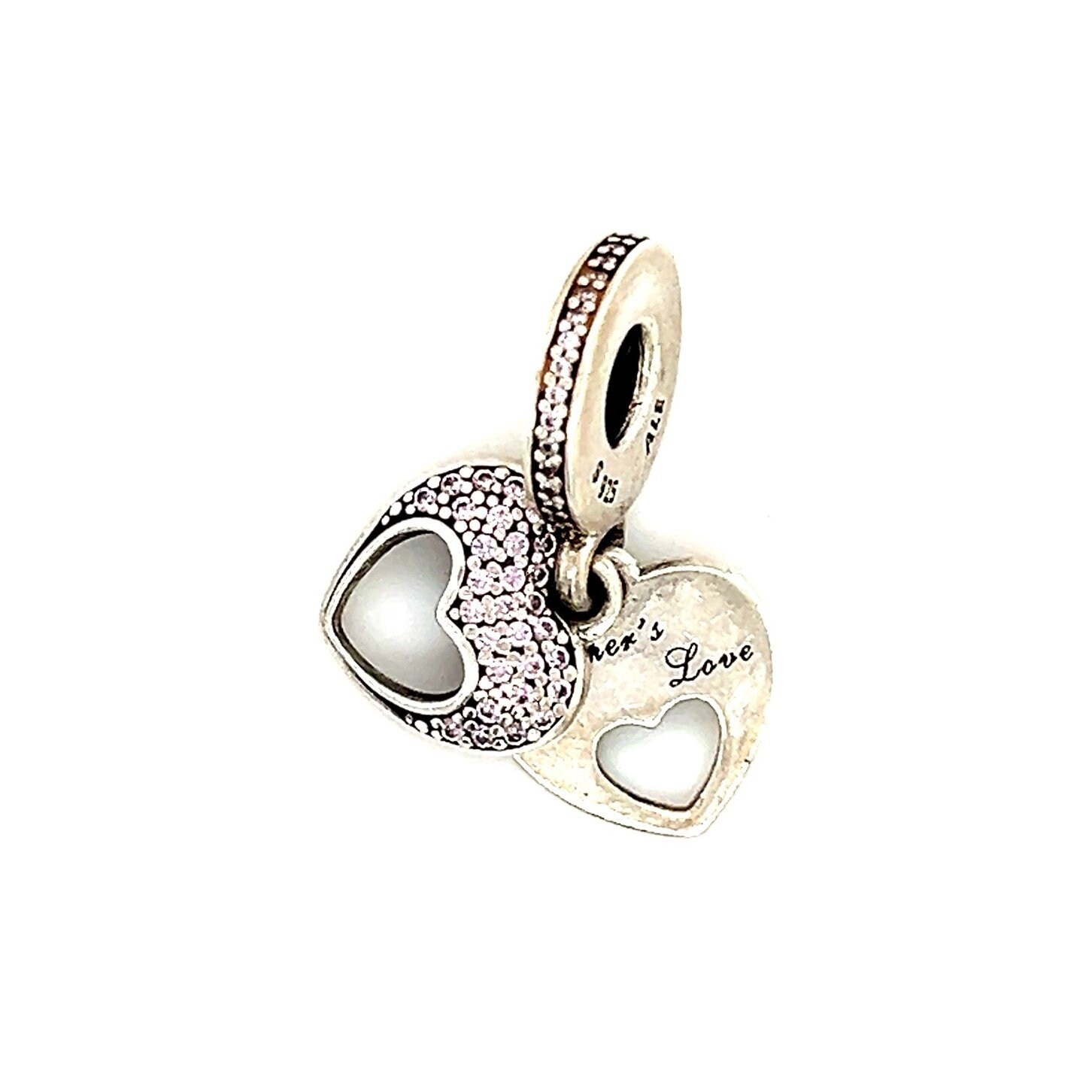 Pandora Pave Cz Mother’s Love Dangle Charm