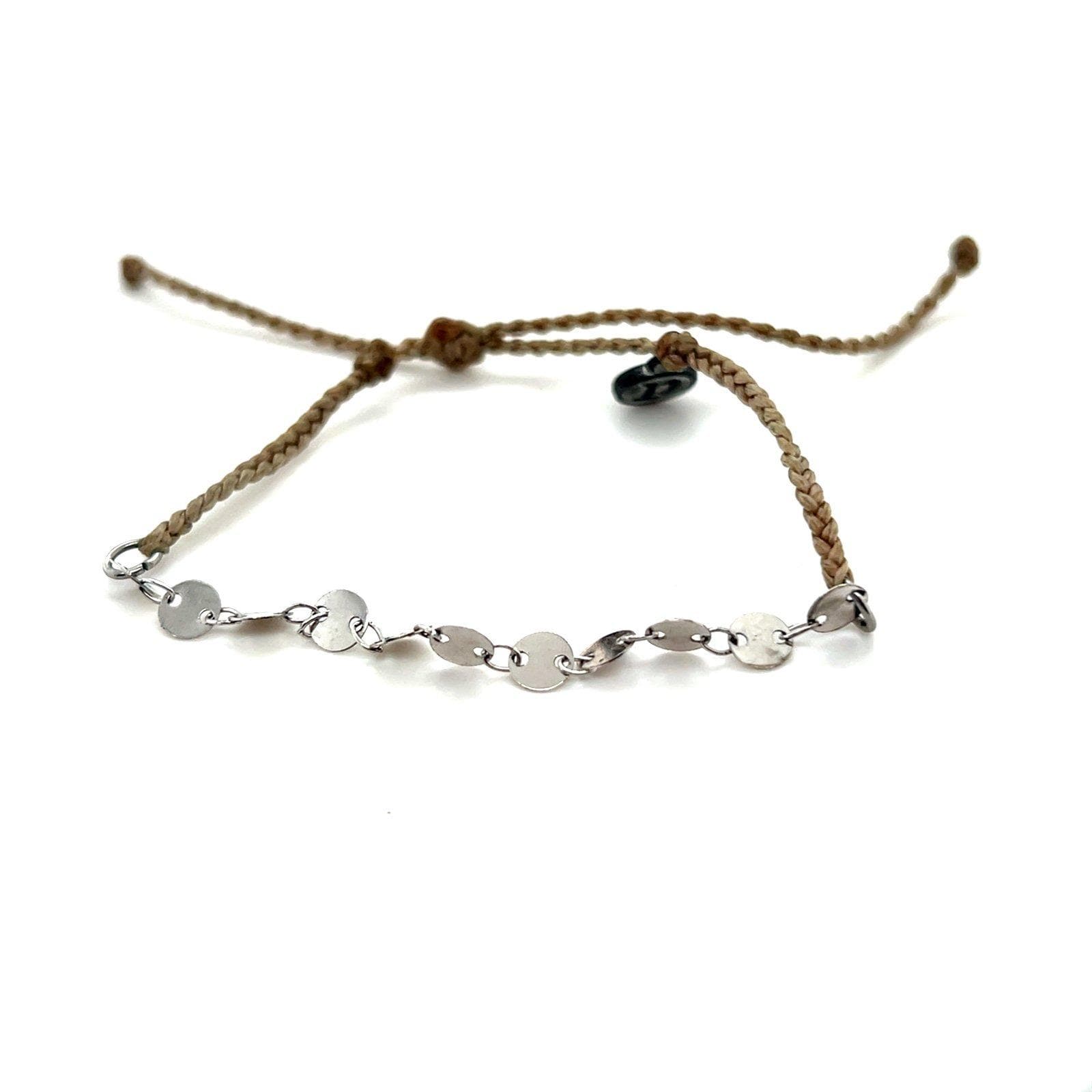 Pura Vida Silver Discs Bracelet