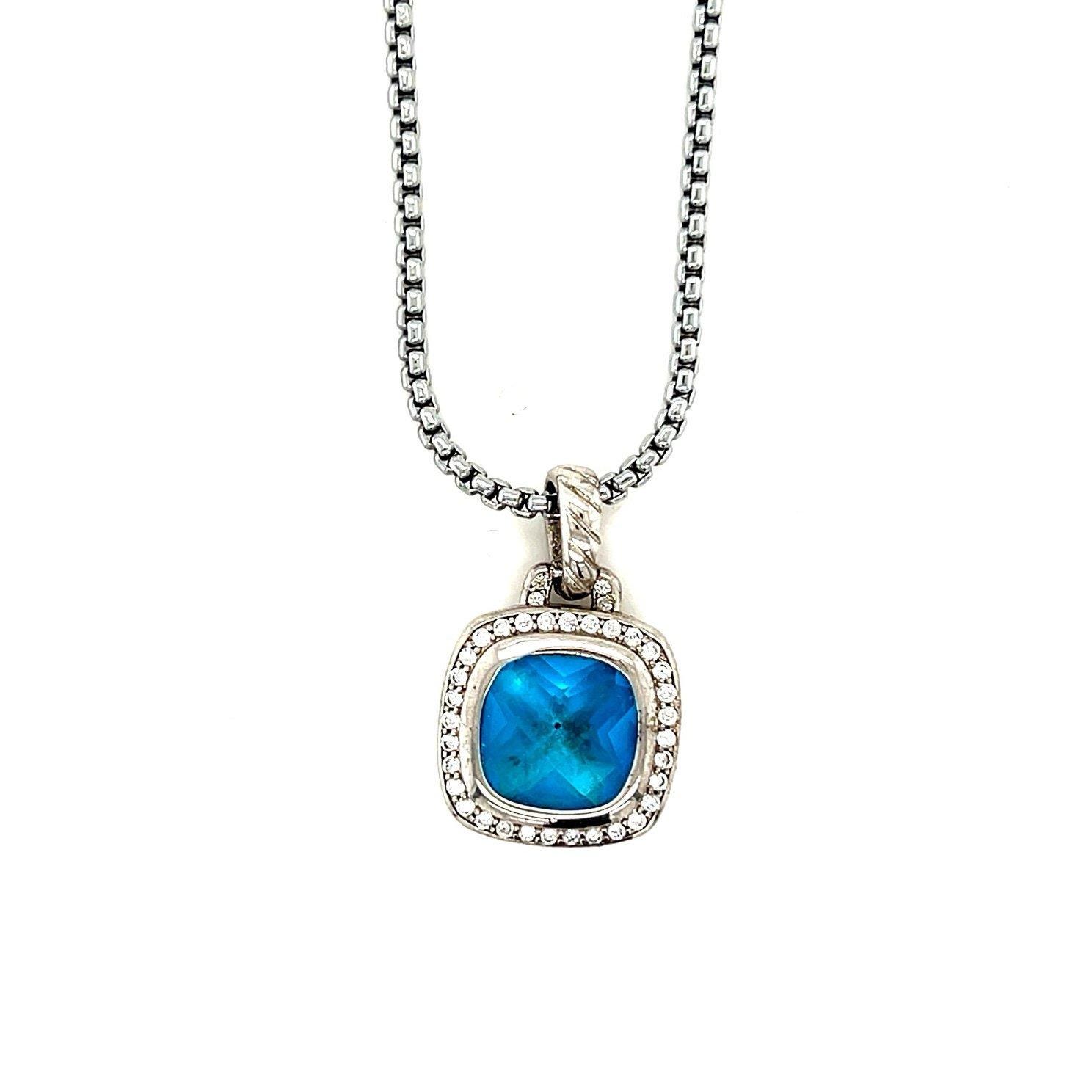 Blue Topaz Necklace