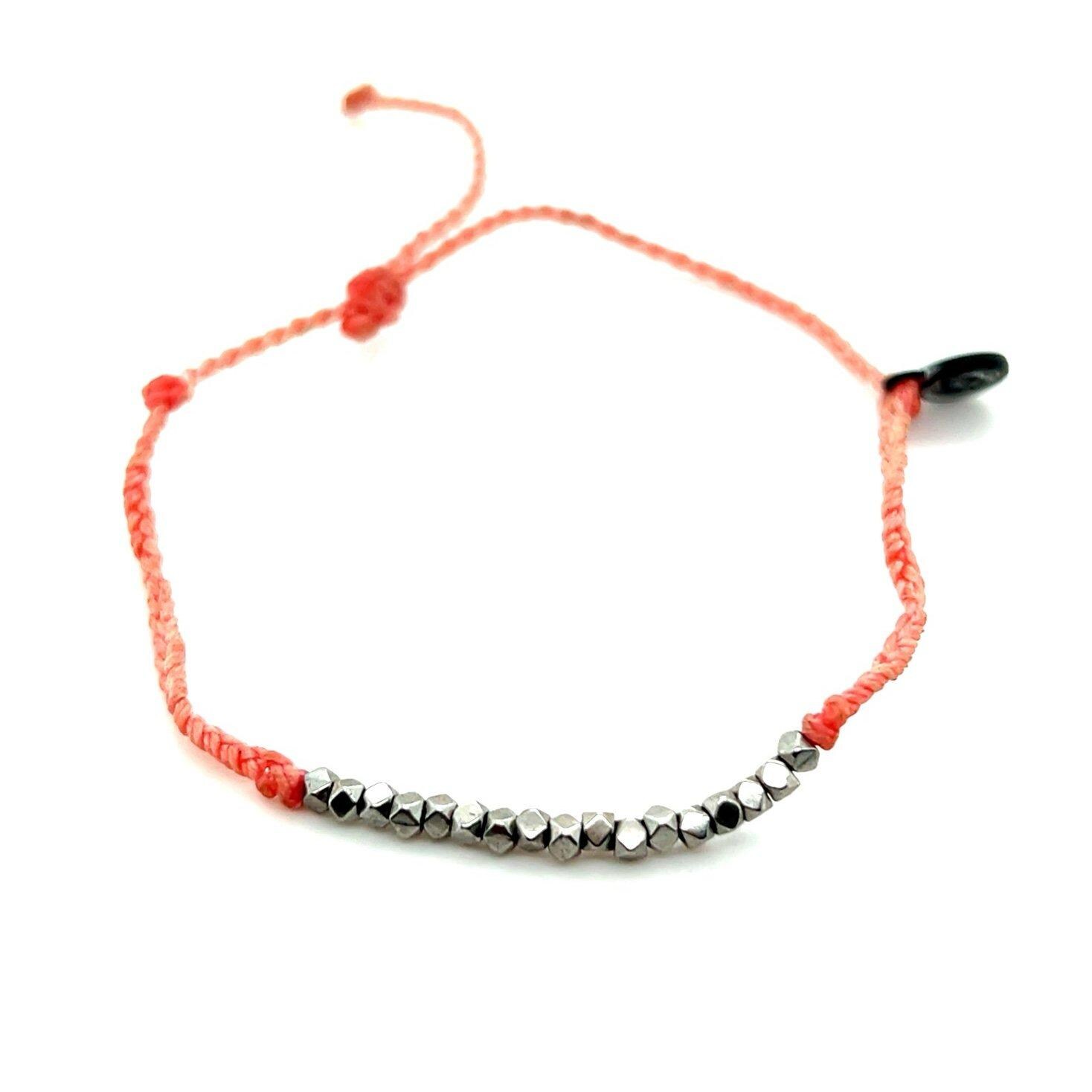 Pura Vida Silver Bead Dainty Bracelet