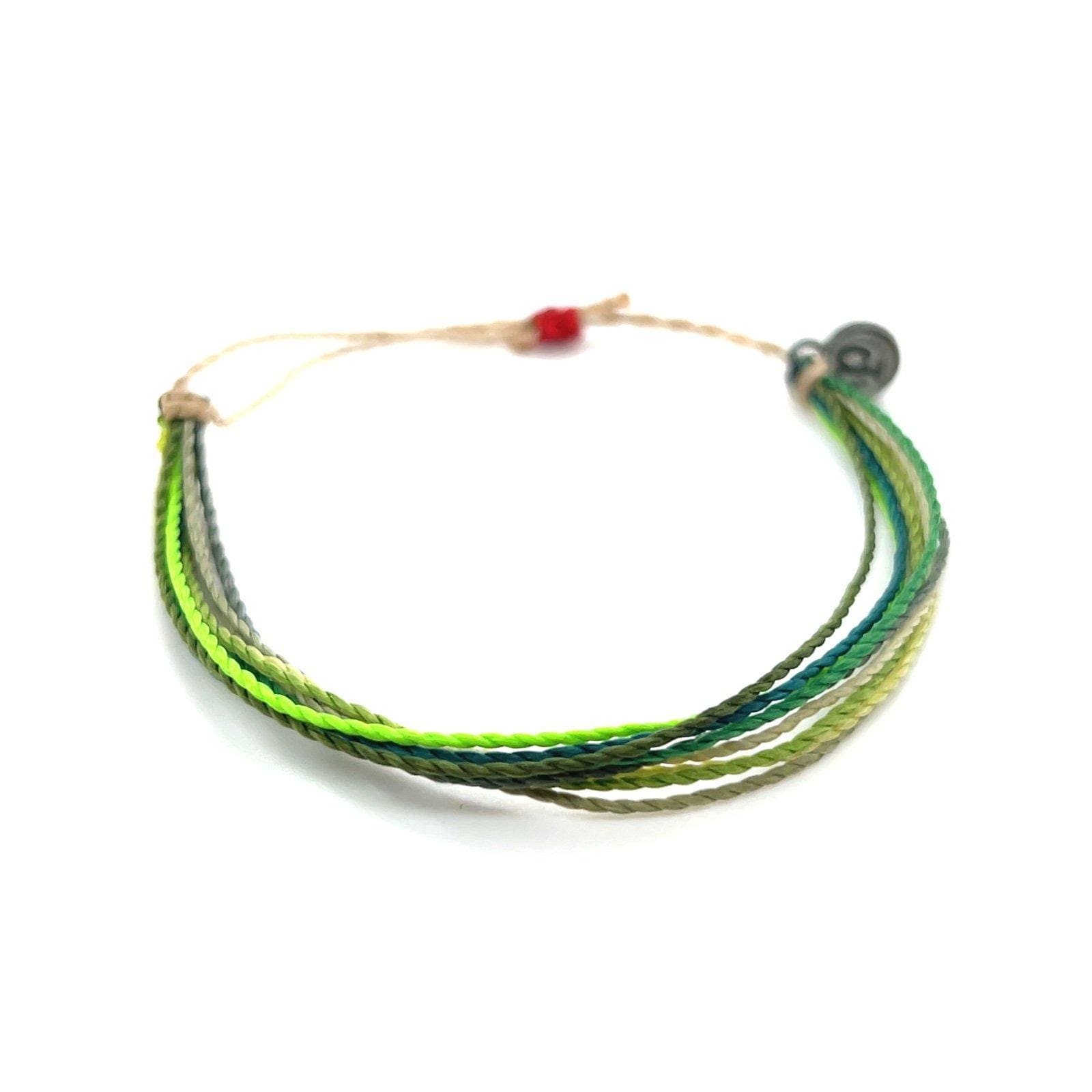 Pura Vida Light/Dark Green Bracelet