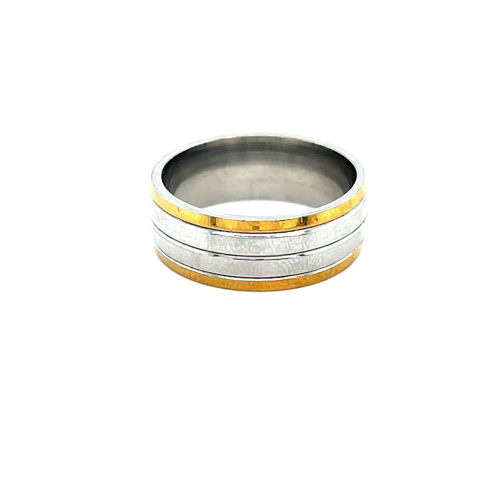 Two-Colors Band Ring