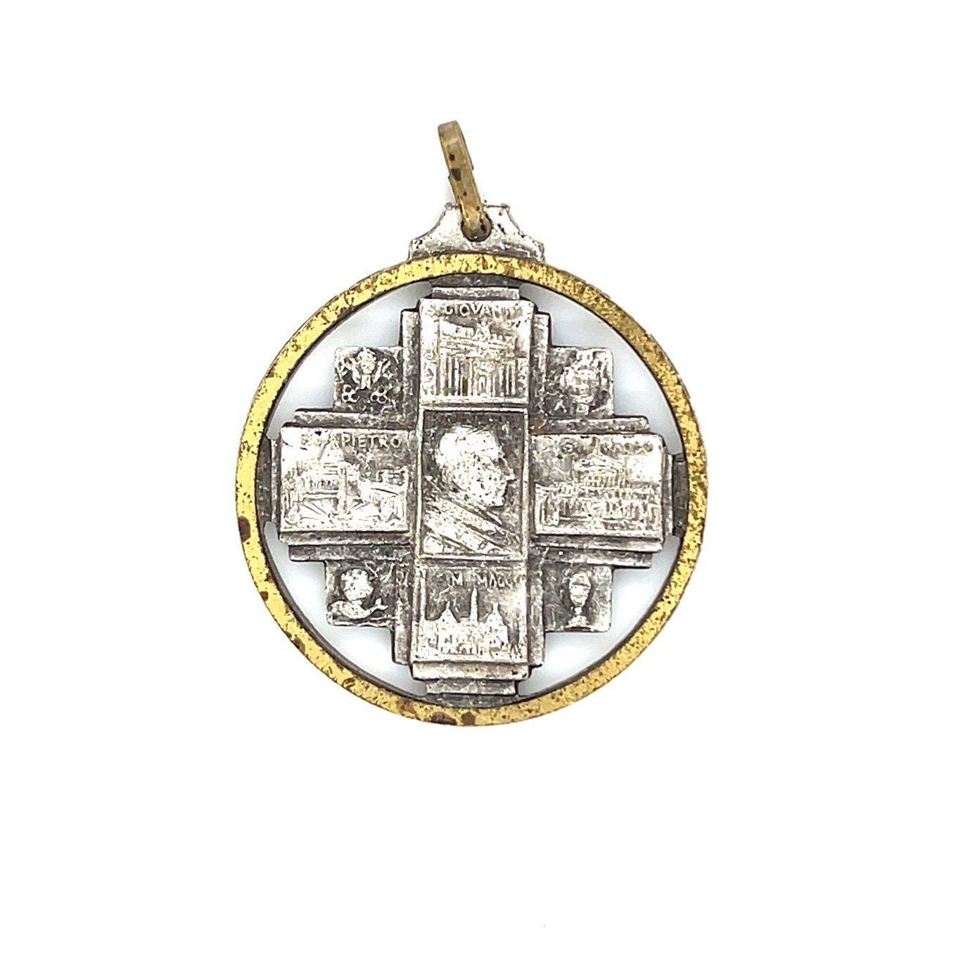 Vintage Anno Santo Roma Pendant