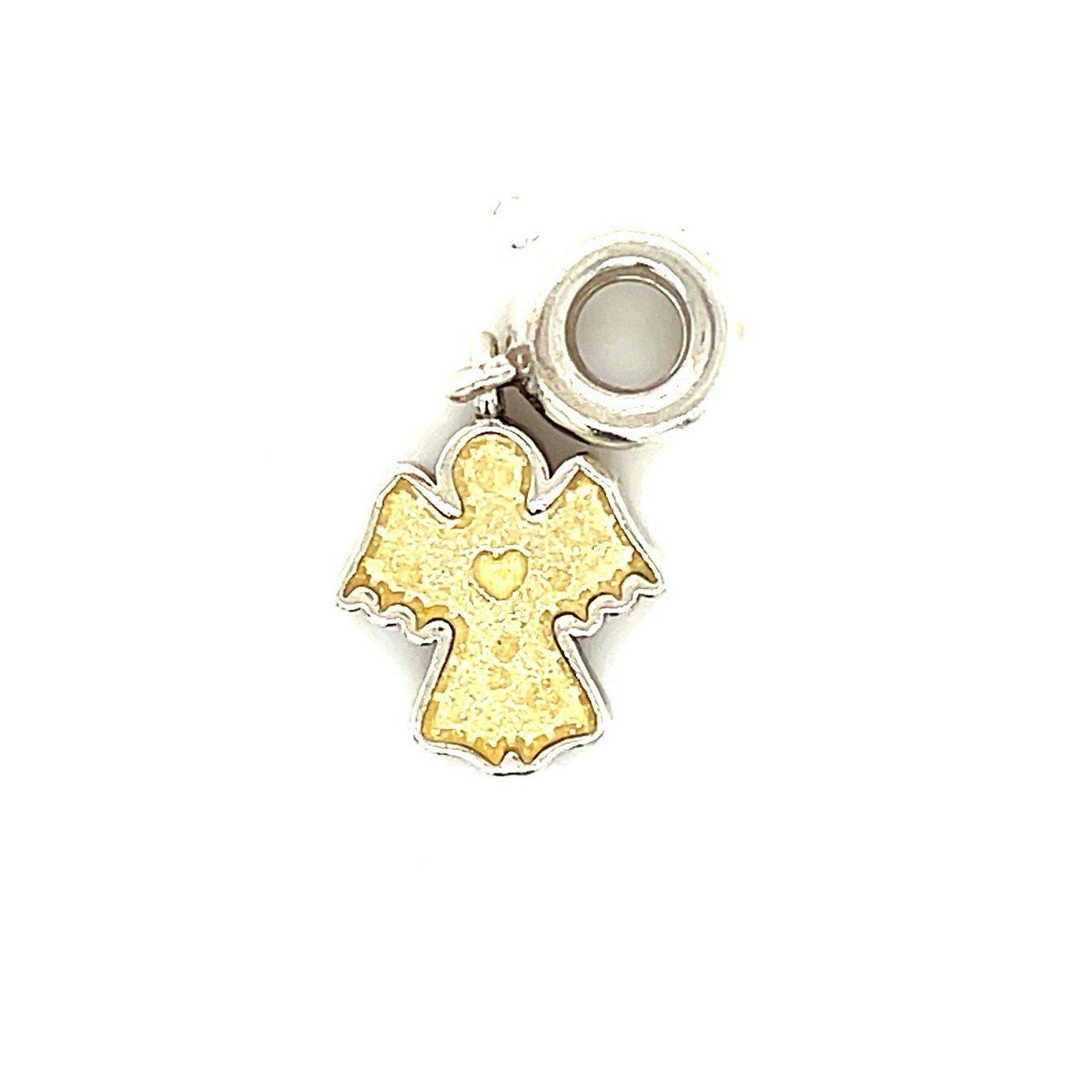 Pandora Yellow Angel Dangle Charm