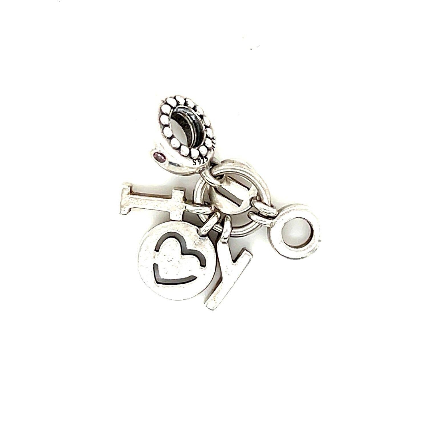 Pandora I Love You Dangle Charm