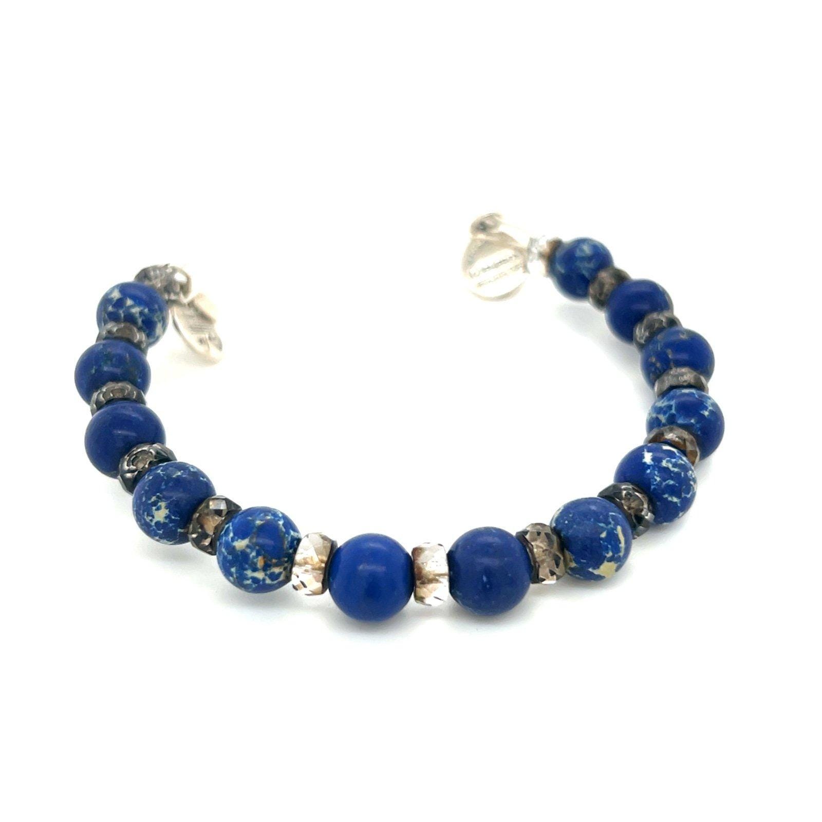 Alex and Ani Blue Bead Bracelet