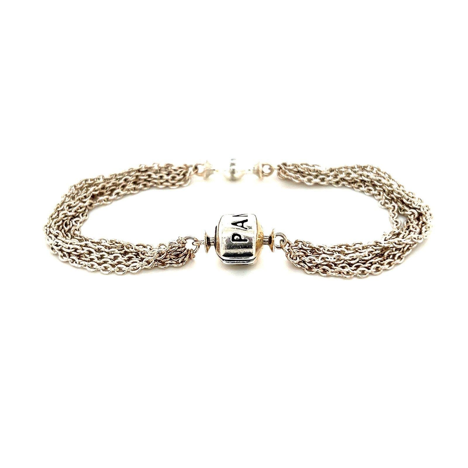 Pandora Multi-Strand Bracelet (7.25"L)