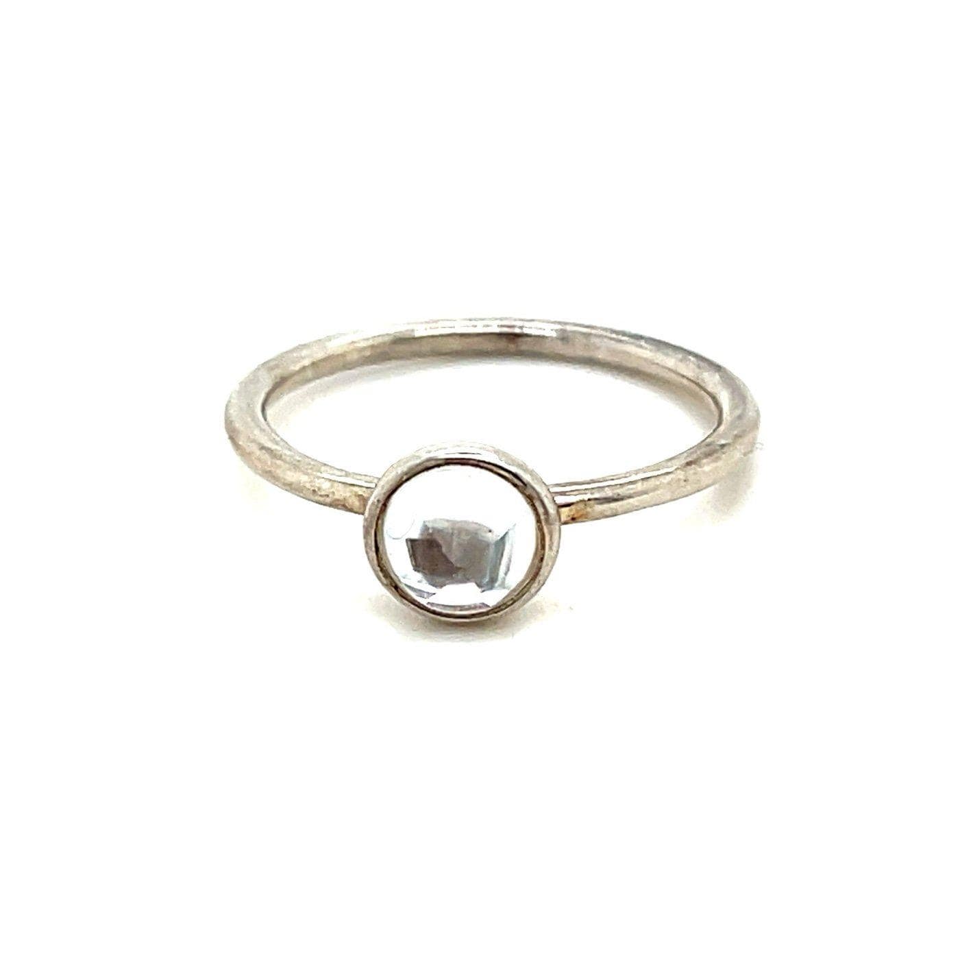 Pandora April Birthstone Droplet Ring
