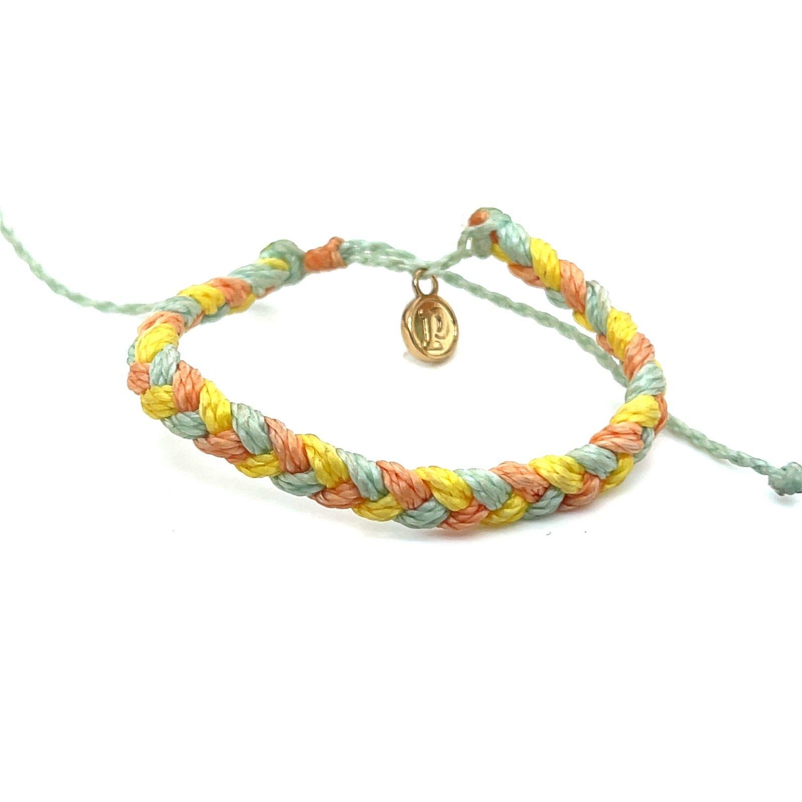 Pura Vida 3-Colors Braid Bracelet
