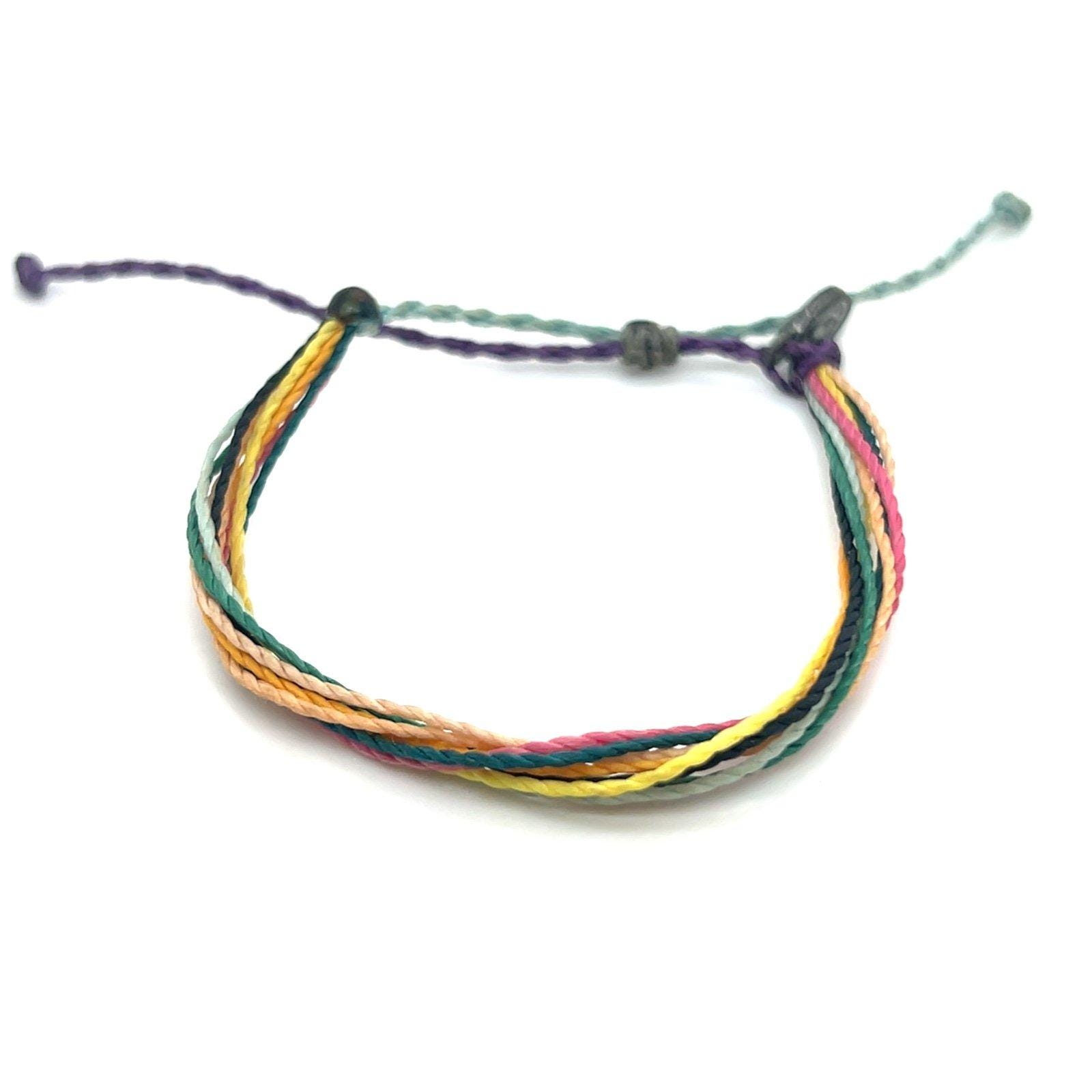 Pura Vida Yellow with Other Colors Bracelet