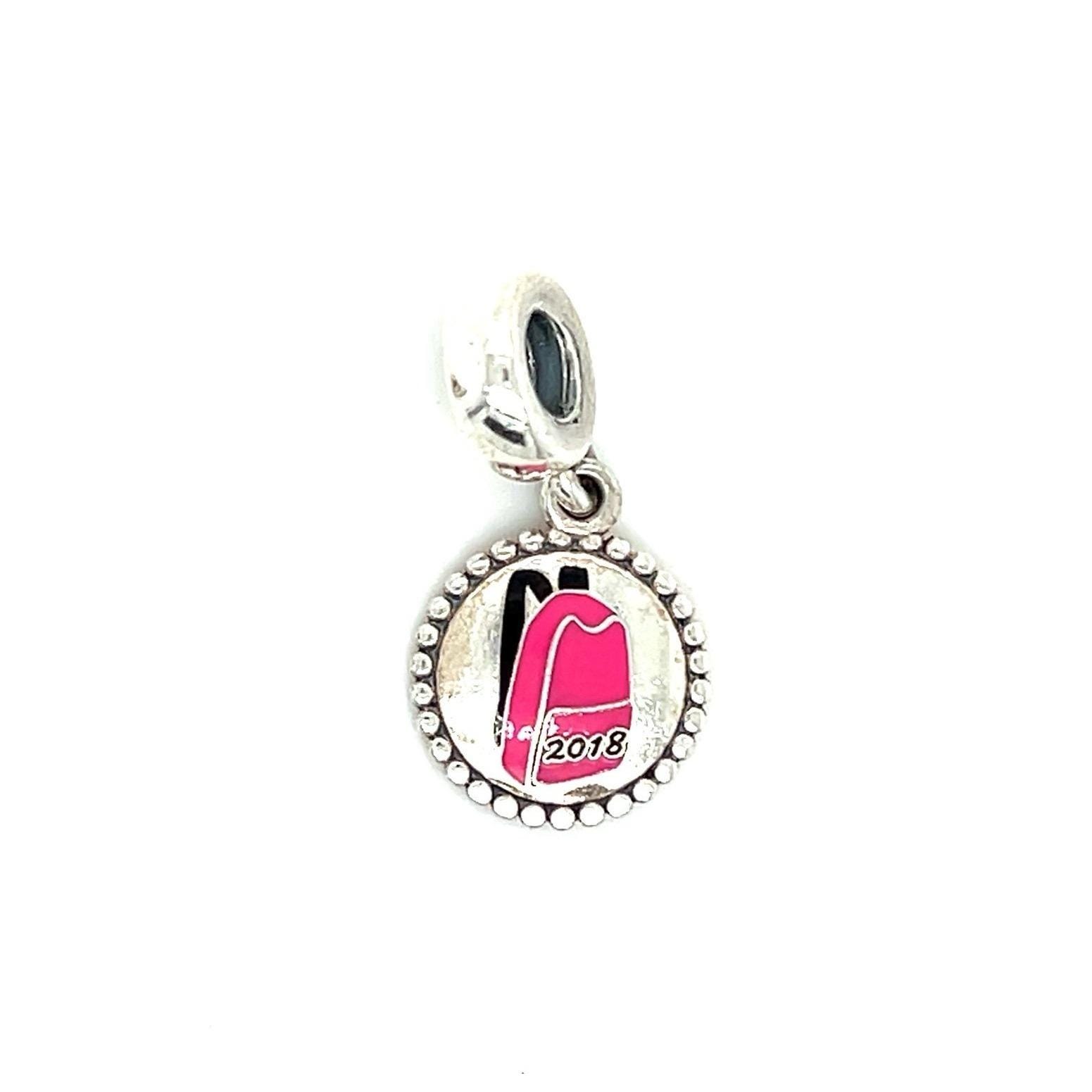Pandora Pink Enamel Bag 2018 Dangle Charm