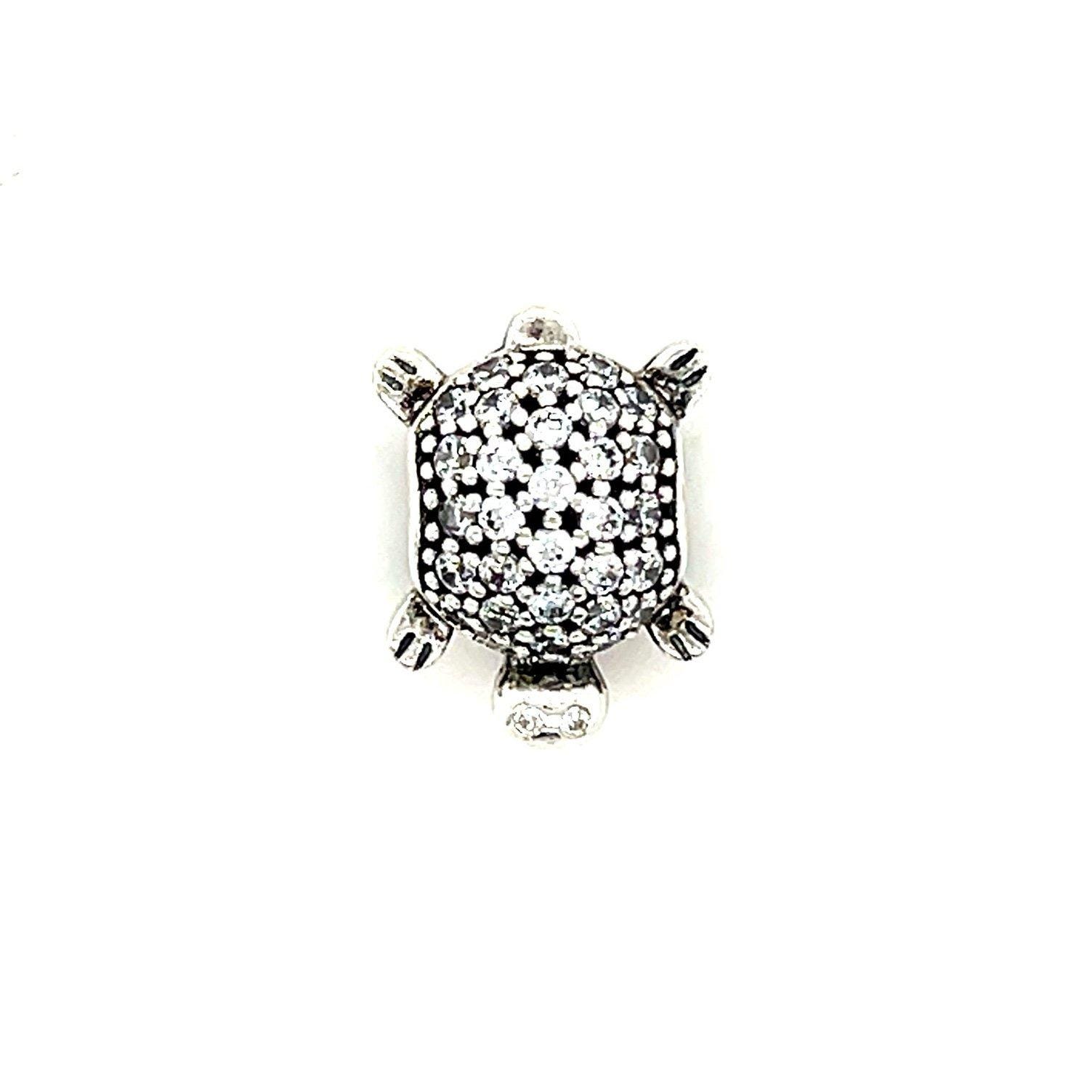 Pandora Pave Cz Turtle Charm
