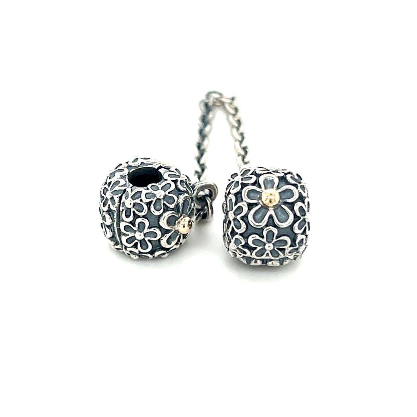 Pandora Two-Tone Daisy Safety Chain