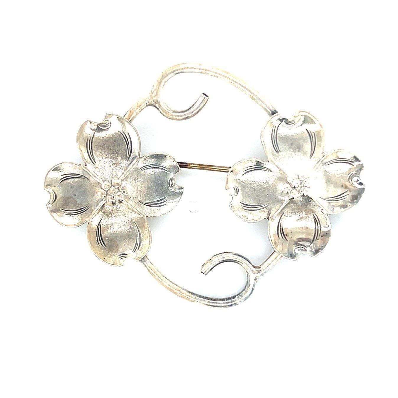 Vintage Sterling NYE Brooch