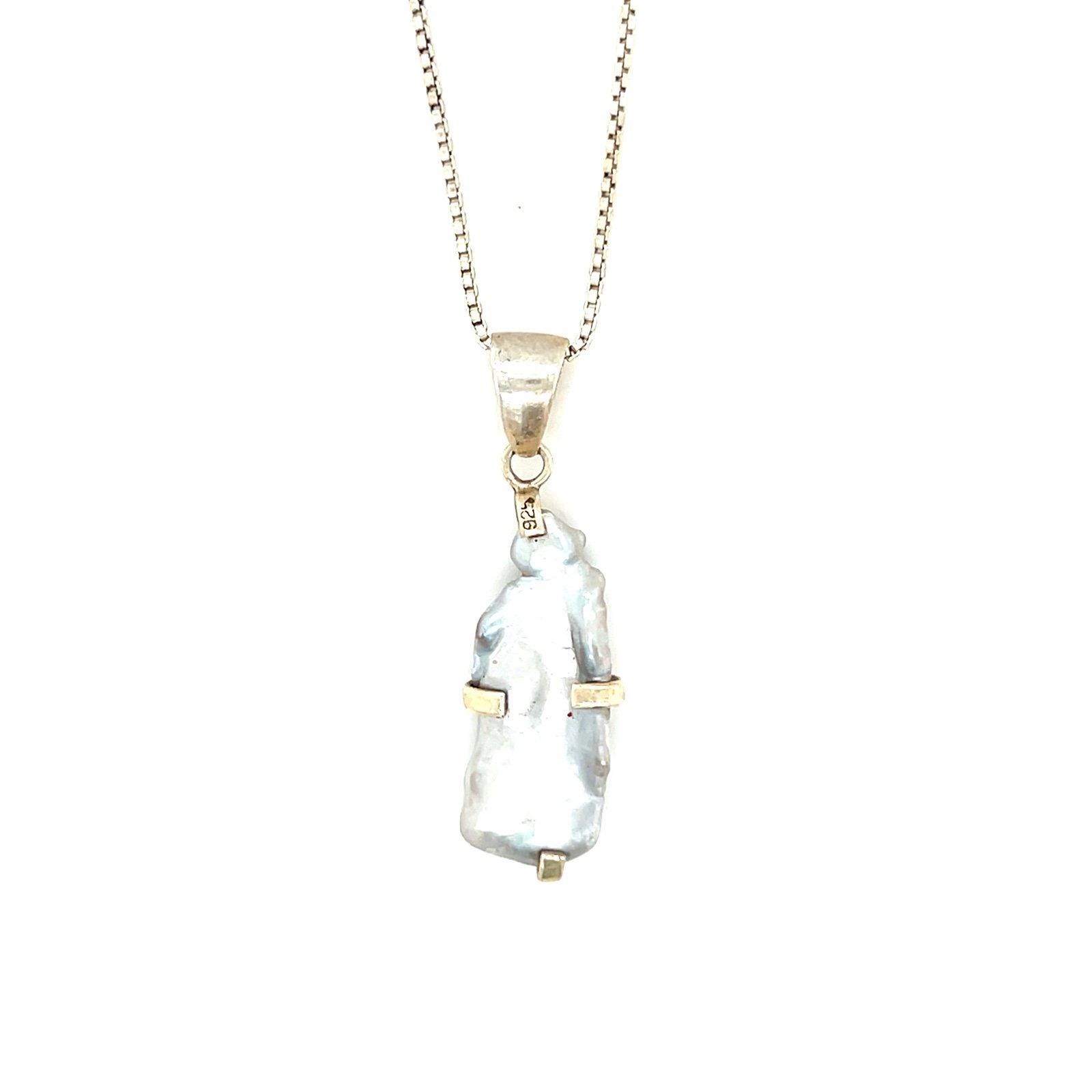 925 Silver Pearl Necklace