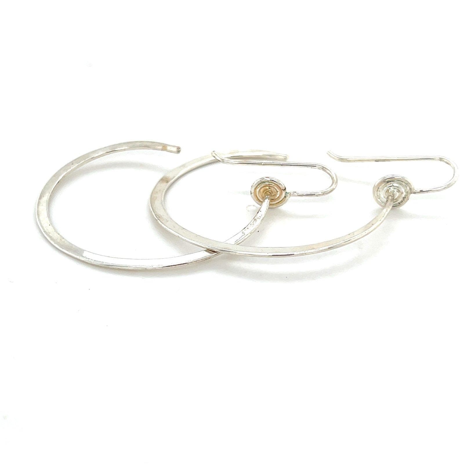 Swirl Hoop Earrings